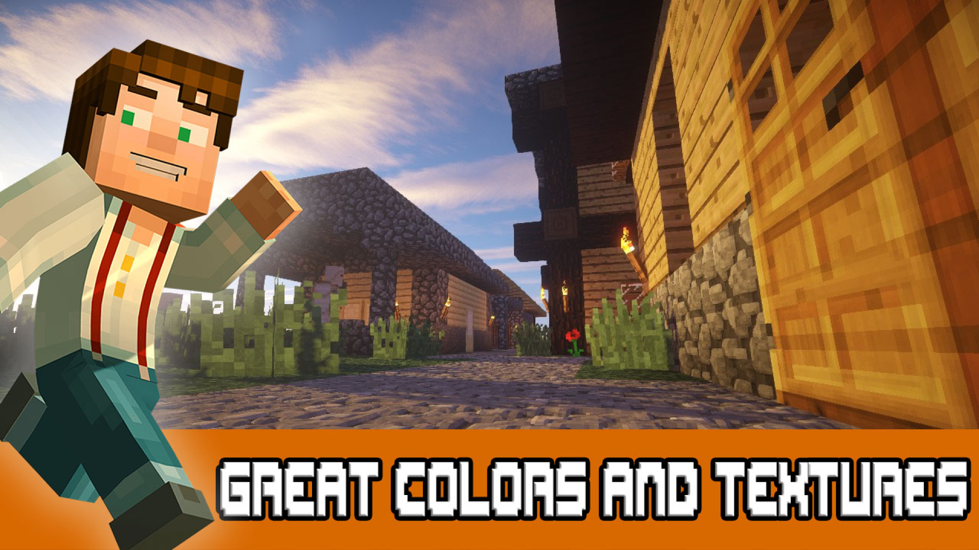 اسکرین شات 1 برنامه 3D Textures for Minecraft