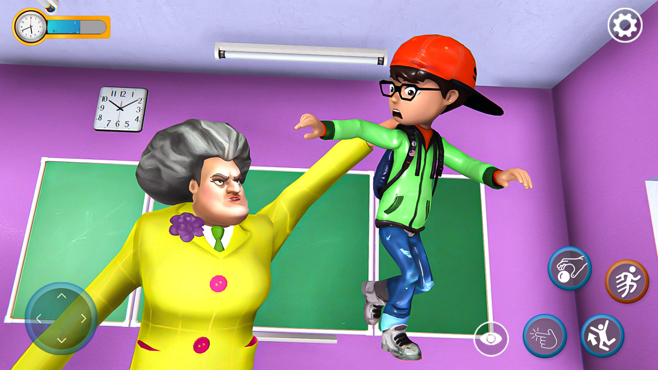 اسکرین شات 5 بازی Scary Evil Teacher Sim 3D