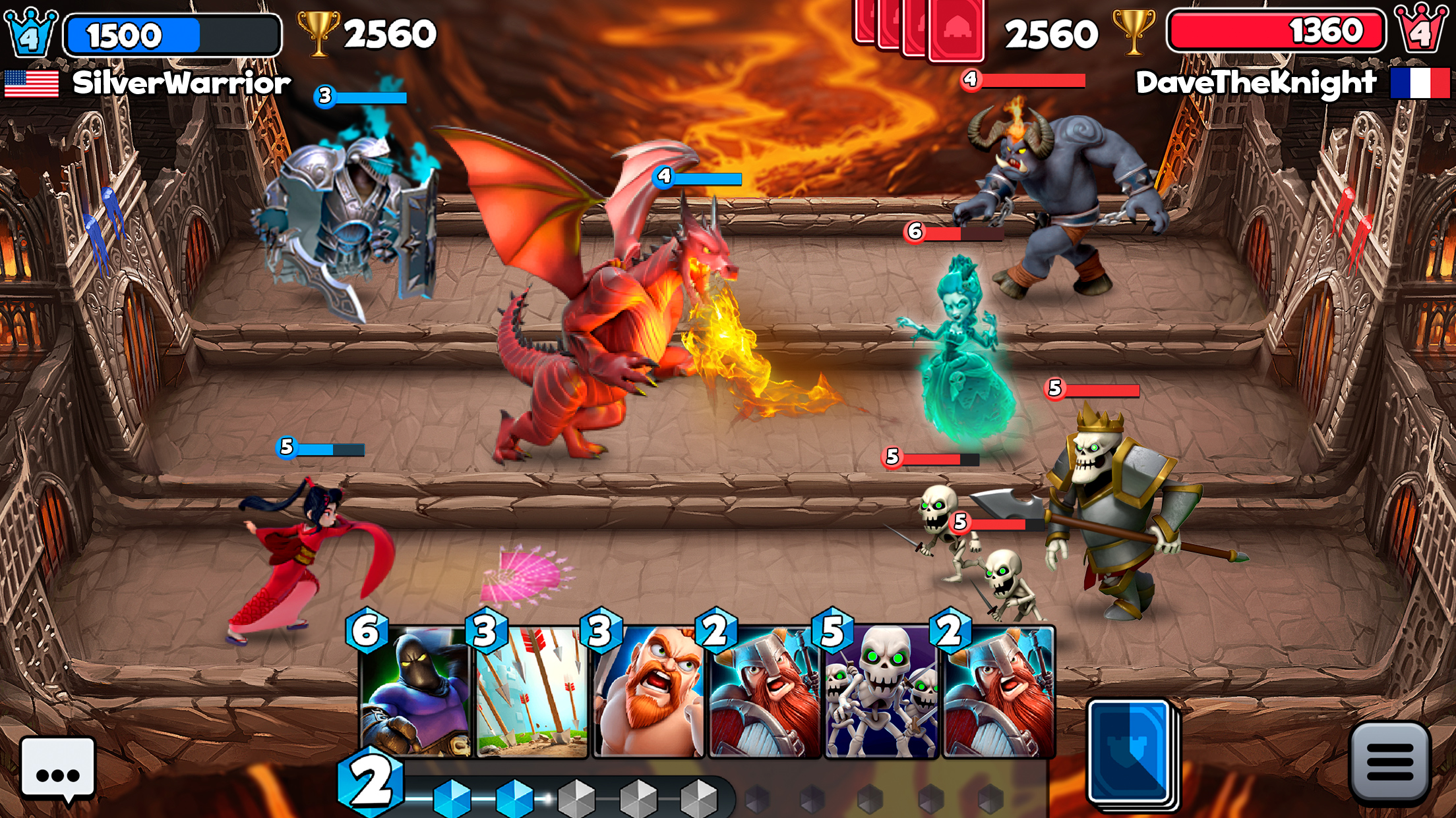 اسکرین شات 8 بازی Castle Crush：Epic Battle