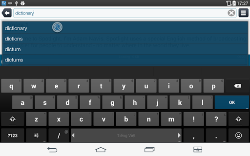 اسکرین شات 5 برنامه English Listening Practice TFlat
