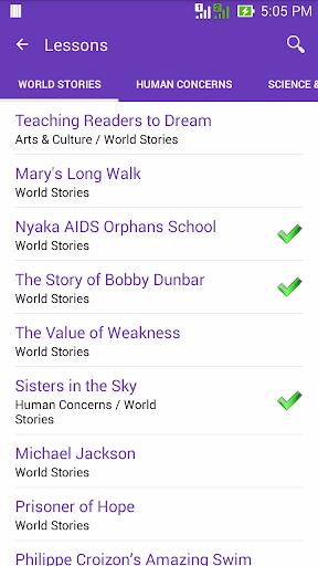 اسکرین شات 3 برنامه English Listening Practice TFlat