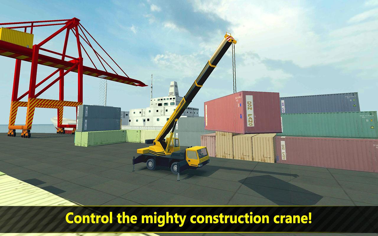 اسکرین شات 5 بازی Construction & Crane SIM