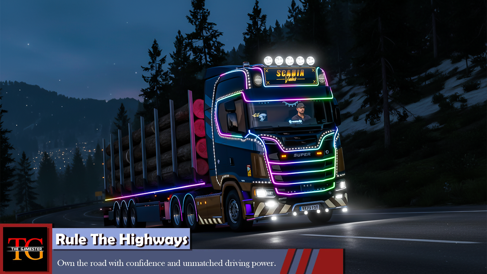 اسکرین شات 5 بازی Truck Driving 3D Offroad Truck