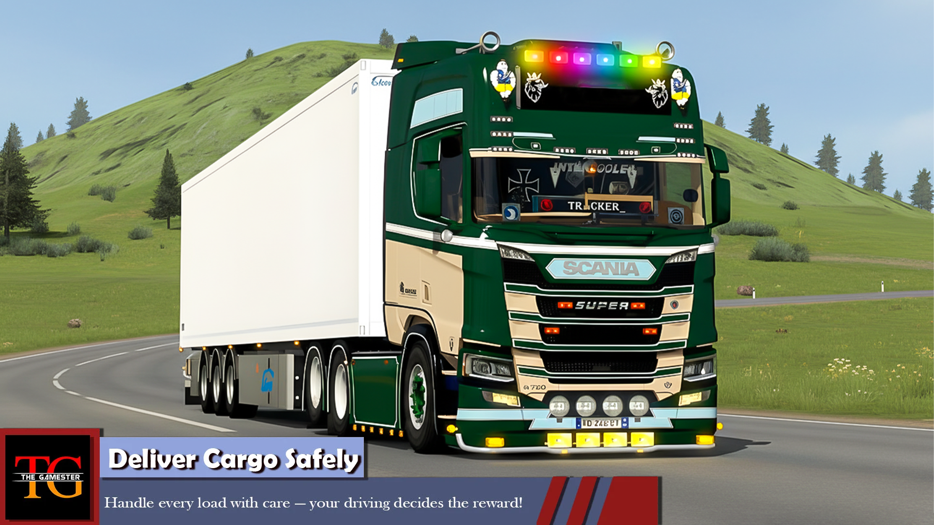 اسکرین شات 3 بازی Truck Driving 3D Offroad Truck