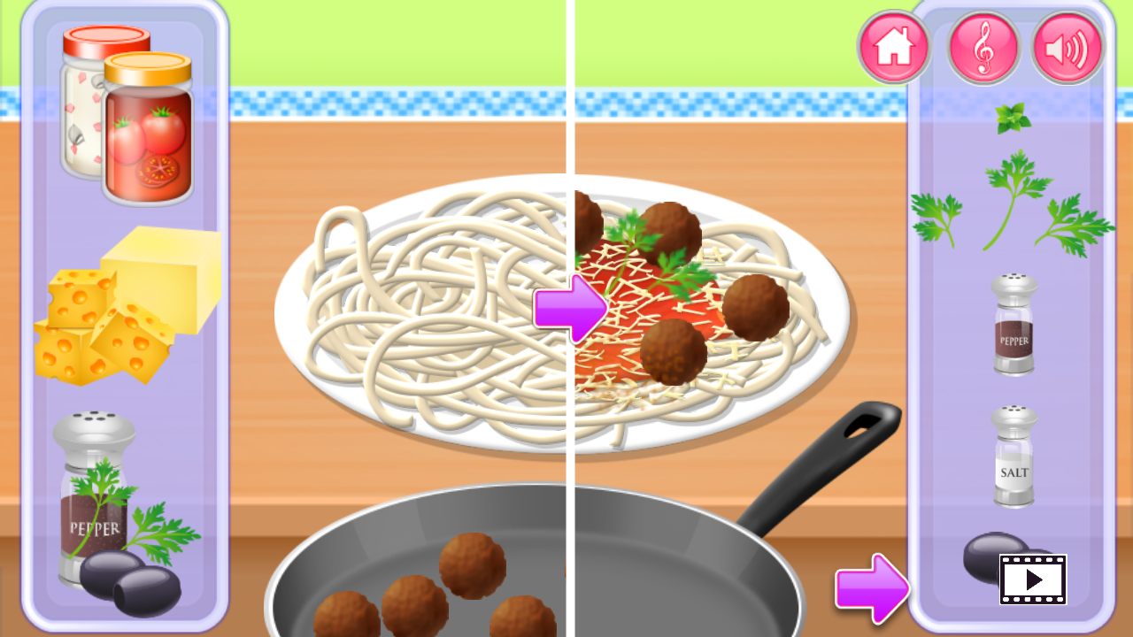 اسکرین شات 5 بازی Cooking in the Kitchen game