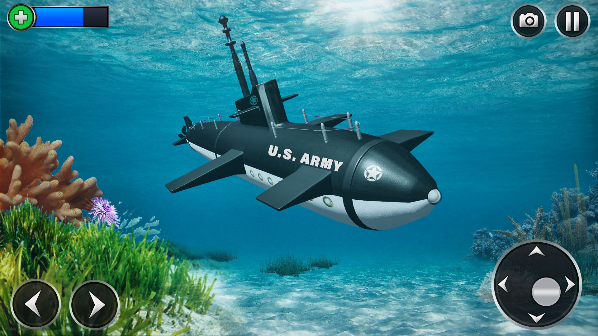اسکرین شات 2 بازی Army Submarine Transport Game