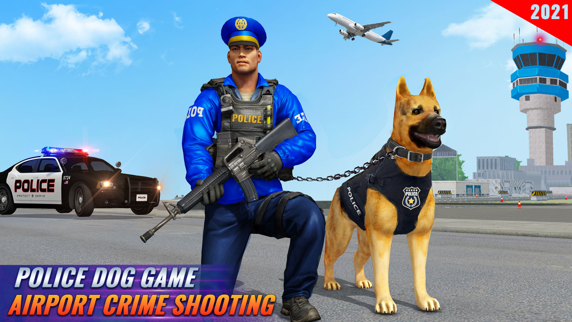 اسکرین شات 2 بازی Police Dog Airport Crime Chase