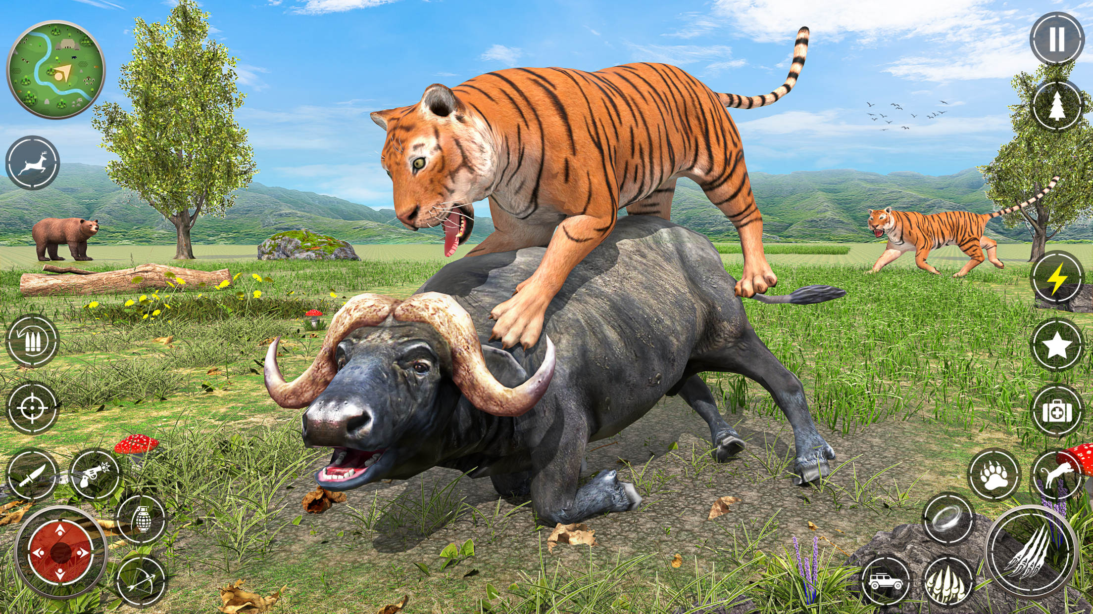 اسکرین شات 4 بازی The Tiger Attack Simulator 3D