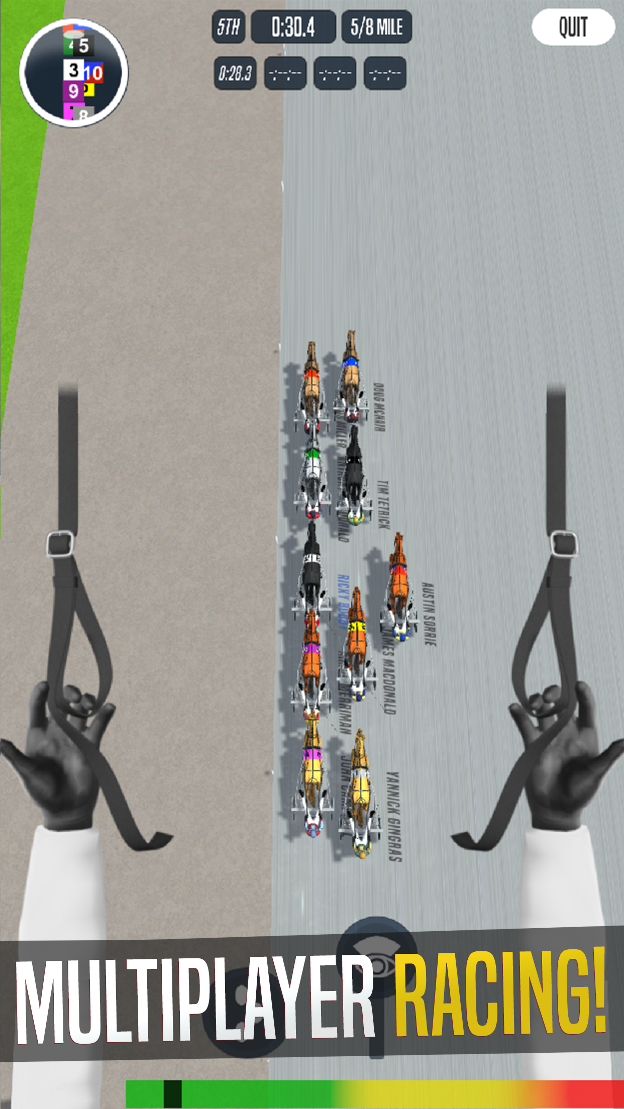 اسکرین شات 3 بازی Catch Driver: Horse Racing