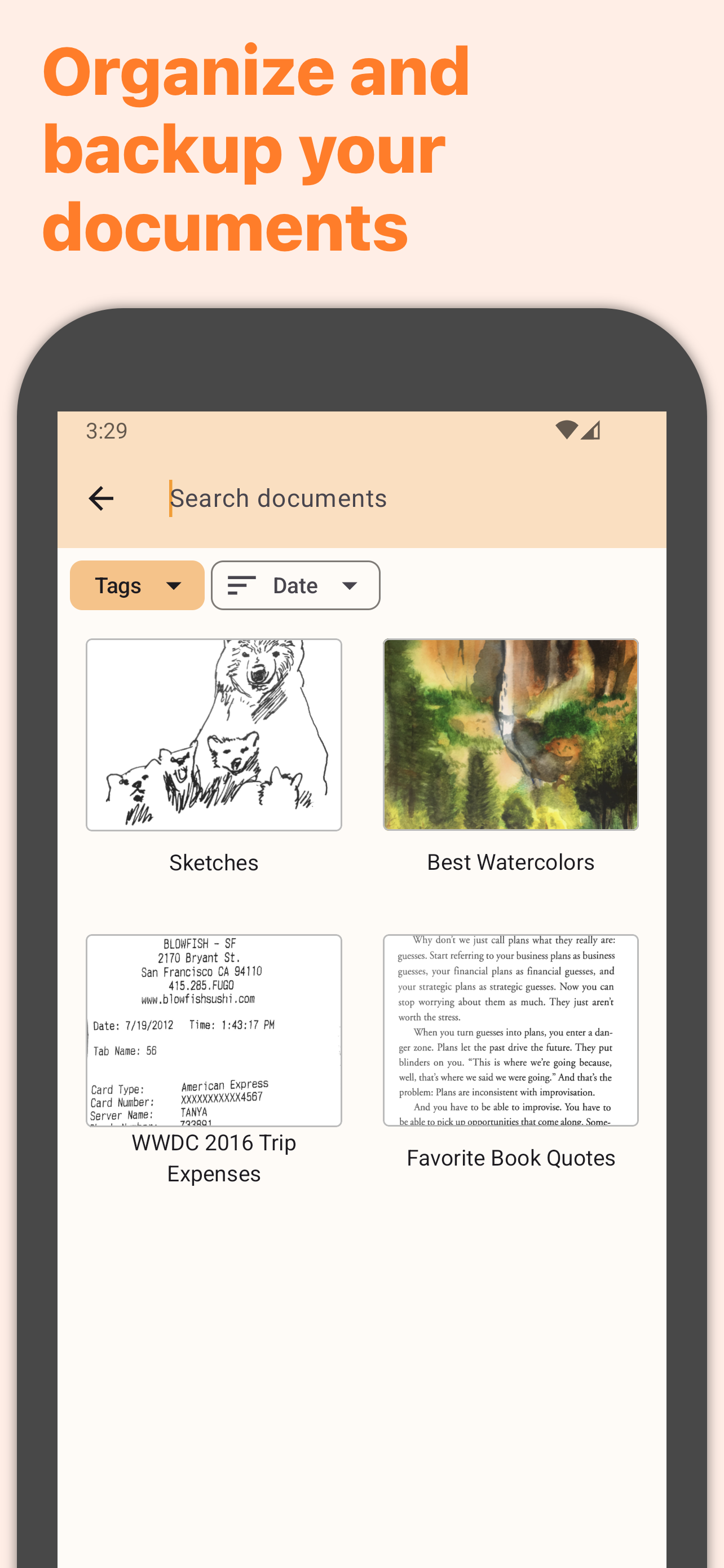 اسکرین شات 5 برنامه Genius Scan - PDF Scanner