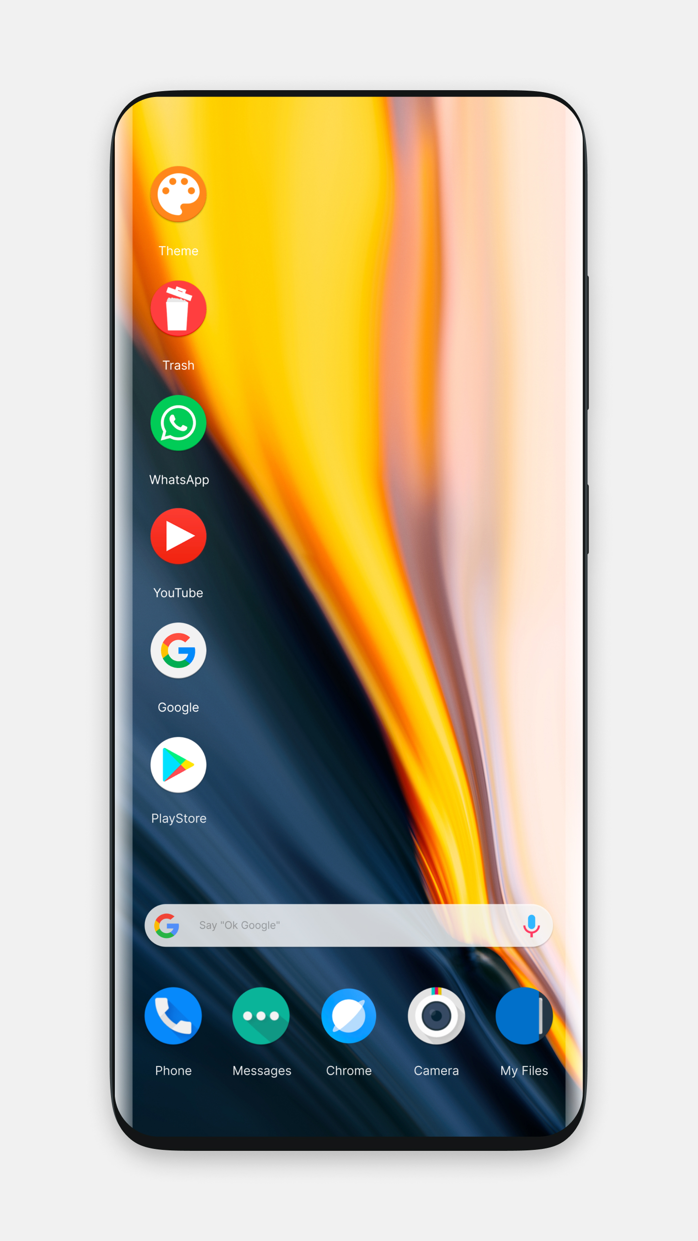 اسکرین شات 1 برنامه OnePlus 7 Theme for CL