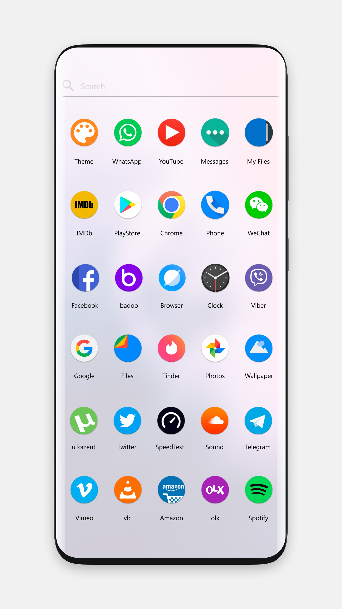 اسکرین شات 2 برنامه OnePlus 7 Theme for CL