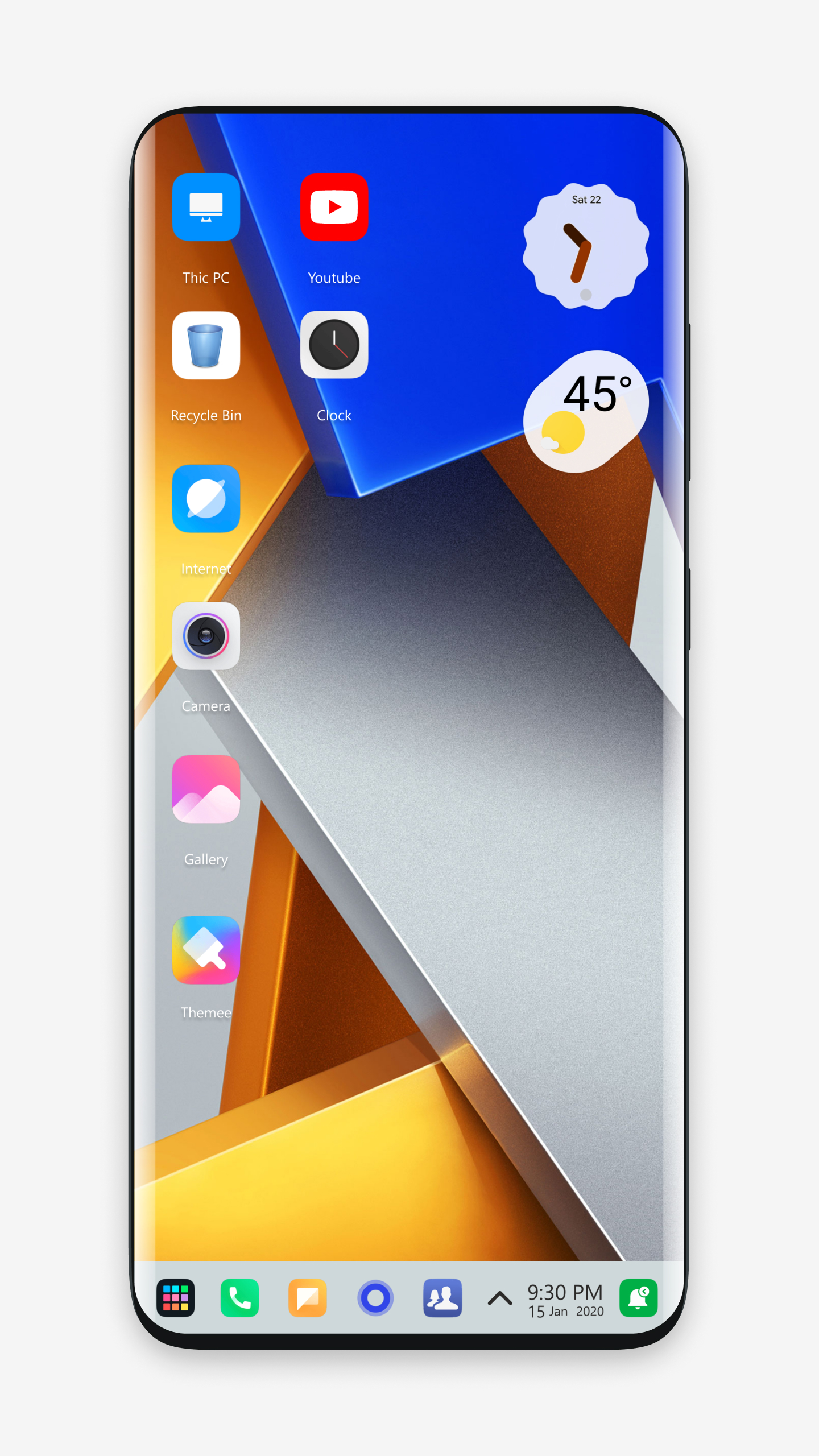 اسکرین شات 6 برنامه Poco M4 theme