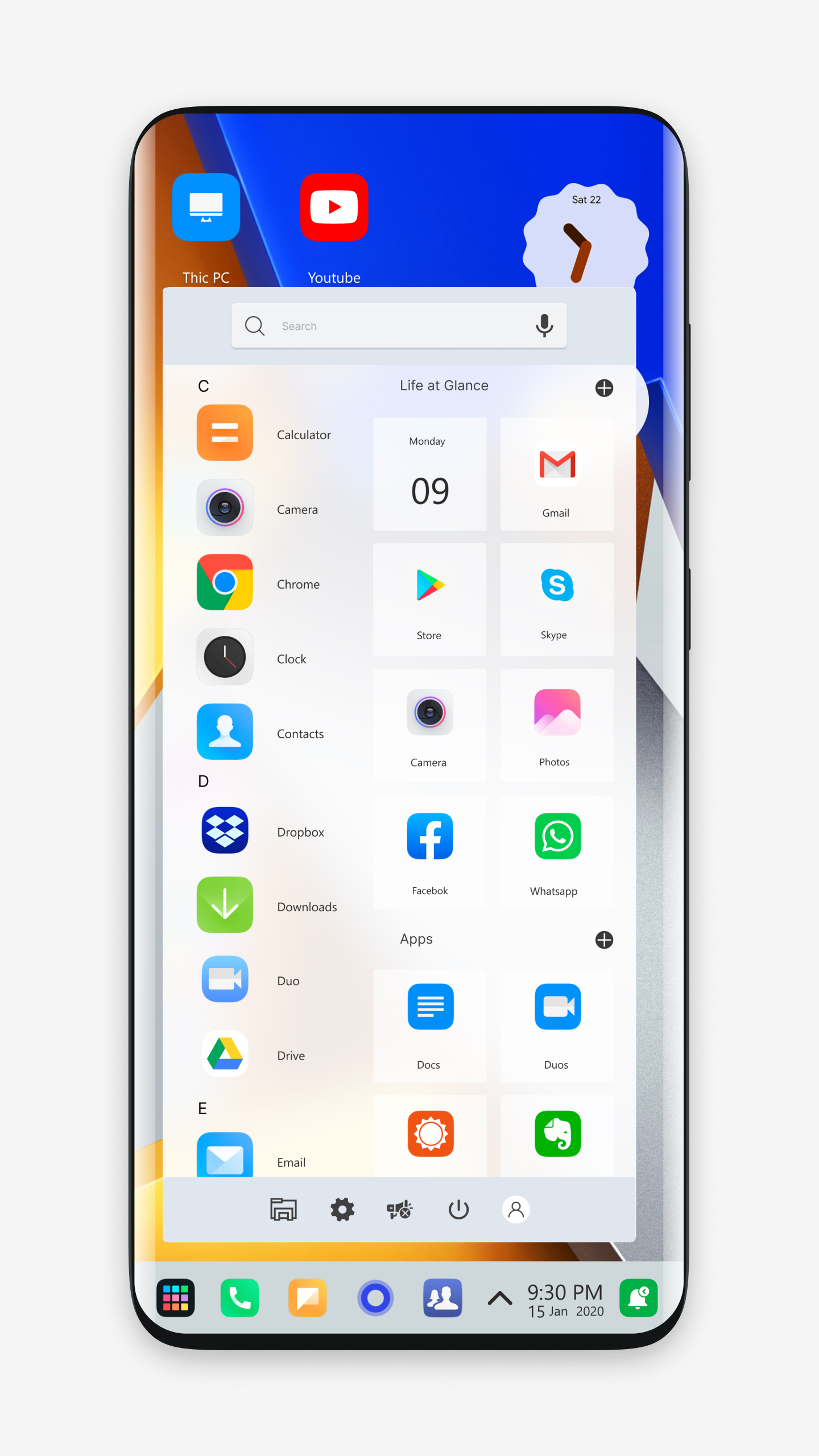 اسکرین شات 1 برنامه Poco M4 theme