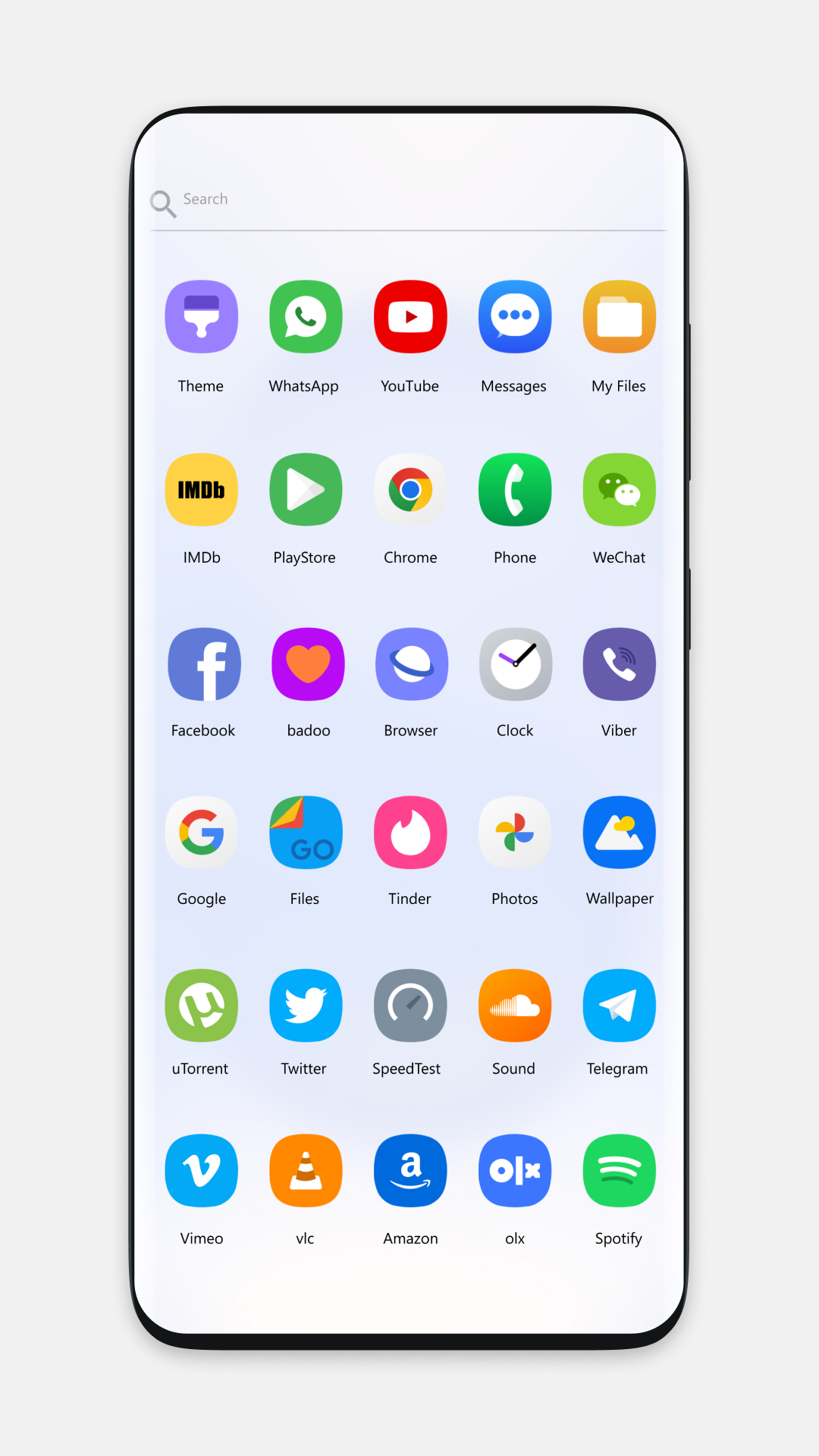 اسکرین شات 5 برنامه S25 Theme for launcher
