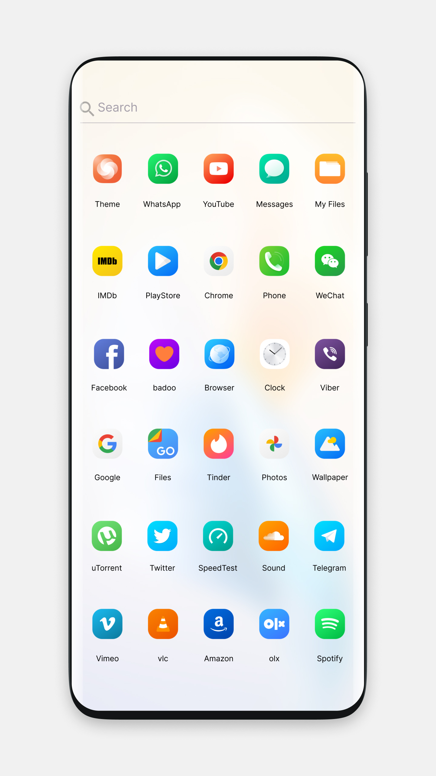 اسکرین شات 4 برنامه Vivo S10 Theme for Launcher