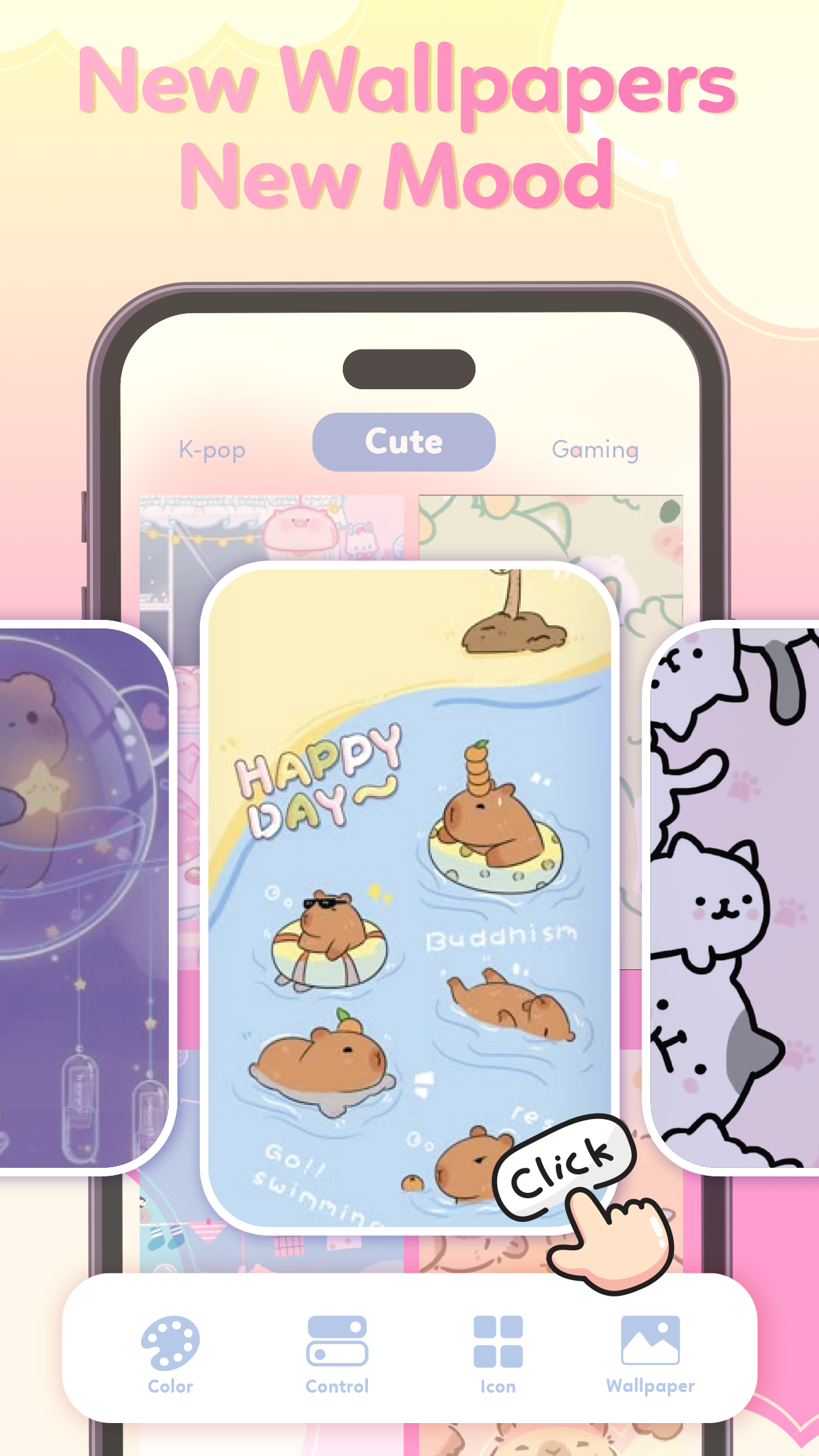 اسکرین شات 4 برنامه ThemeArt - Widgets, App icons