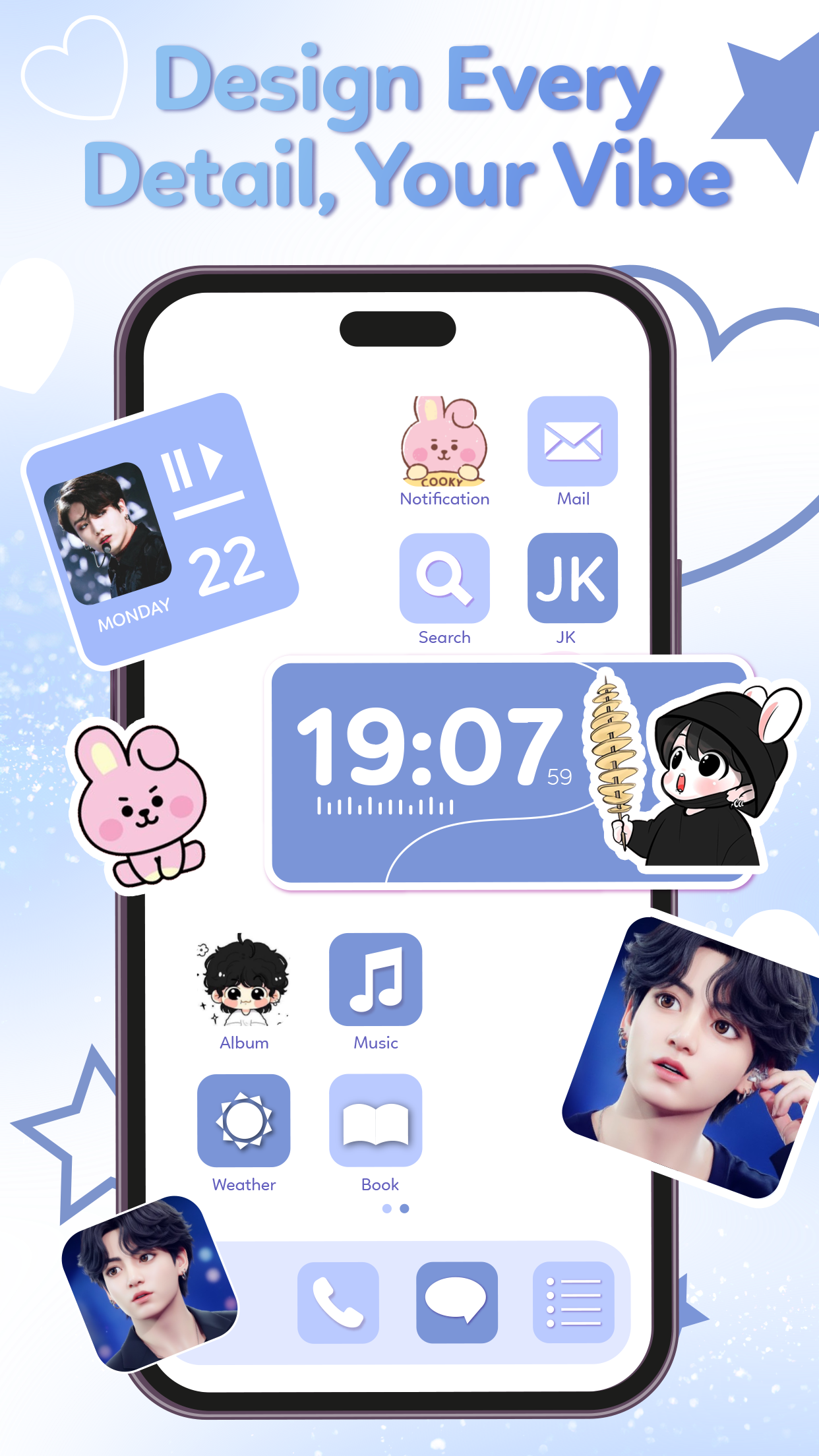 اسکرین شات 6 برنامه ThemeArt - Widgets, App icons