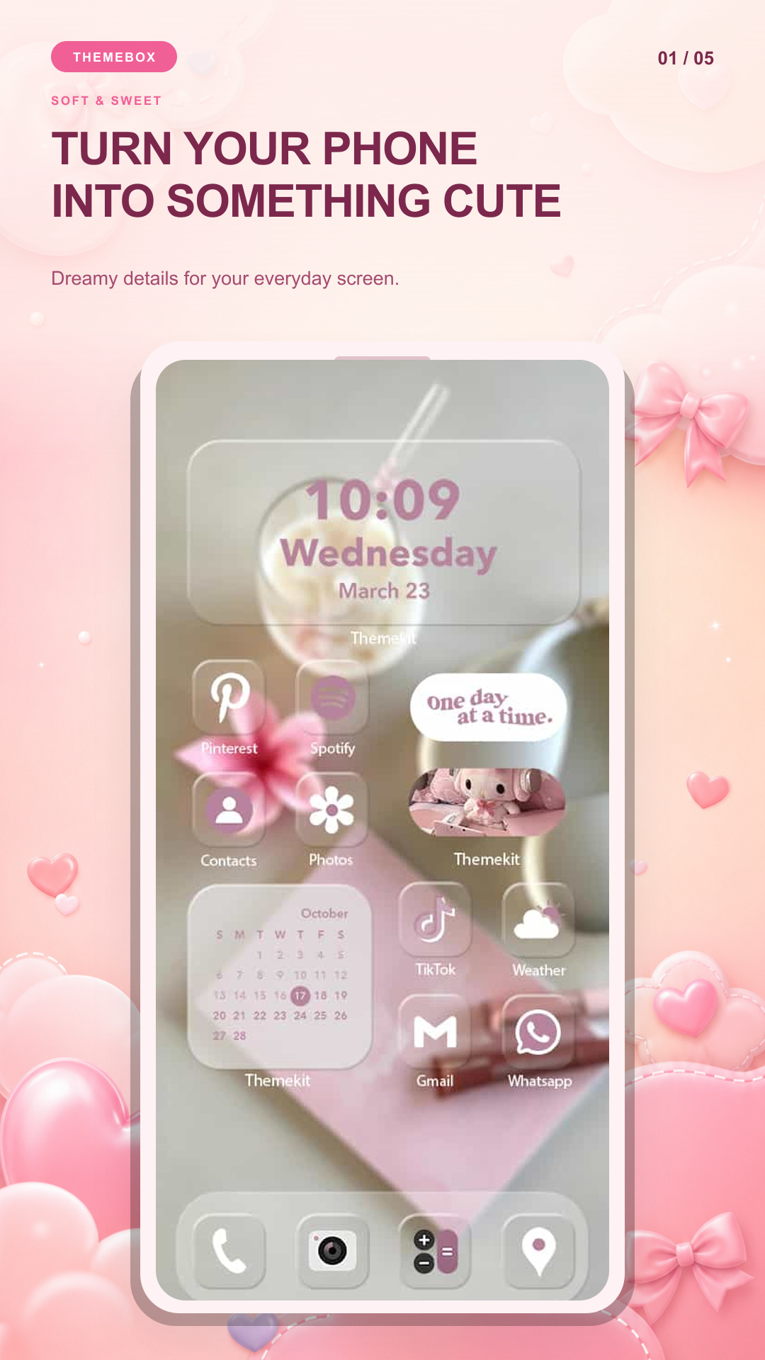 اسکرین شات 1 برنامه ThemeBox: Icons & Wallpapers