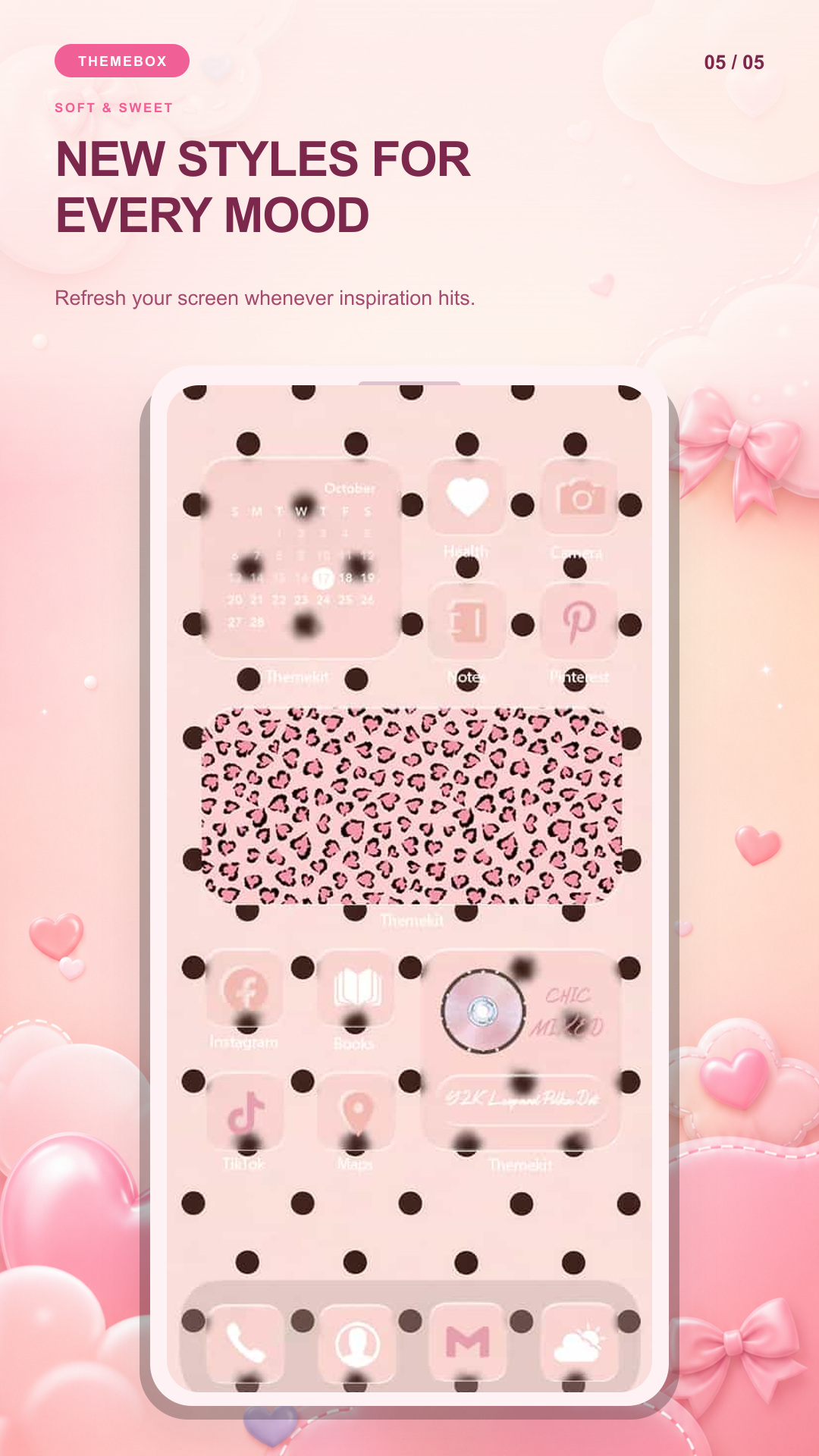 اسکرین شات 5 برنامه ThemeBox: Icons & Wallpapers