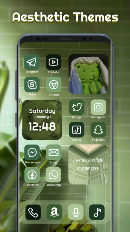 اسکرین شات 6 برنامه Themeful Icon Change Wallpaper