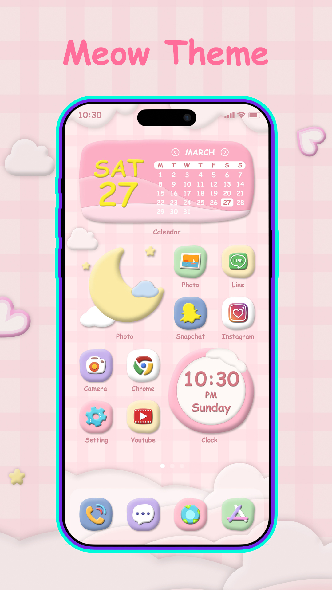 اسکرین شات 7 برنامه BeautyTheme: Icons & Widgets
