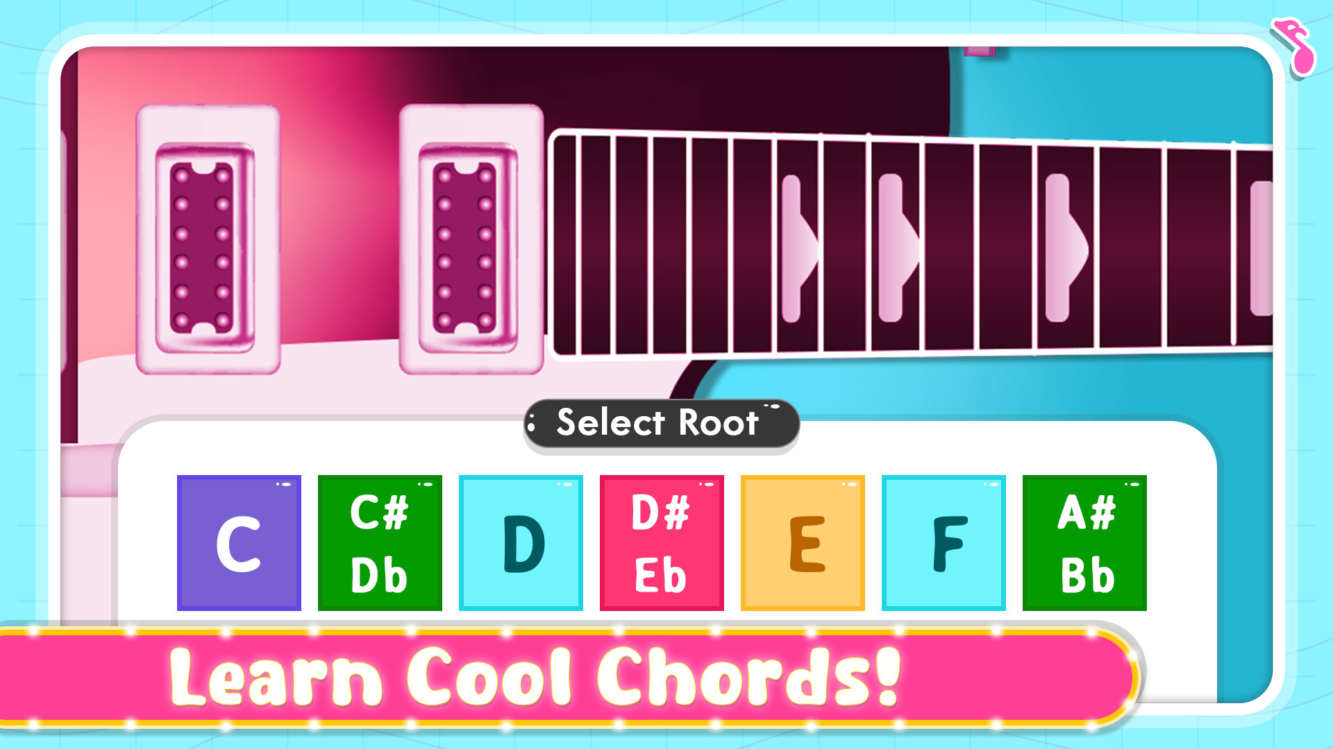 اسکرین شات 4 بازی Guitar Girl Rock Band Games