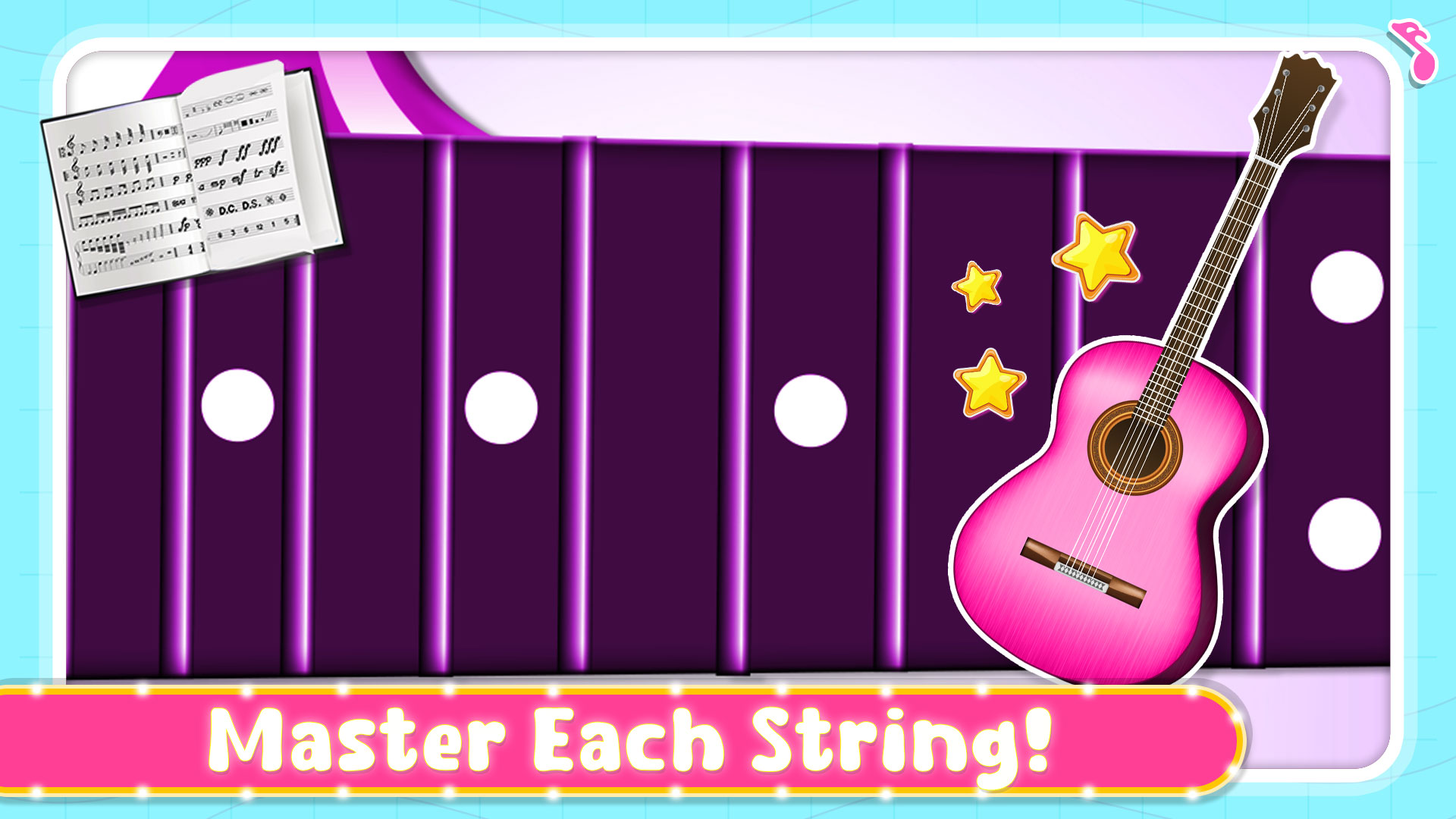 اسکرین شات 6 بازی Guitar Girl Rock Band Games