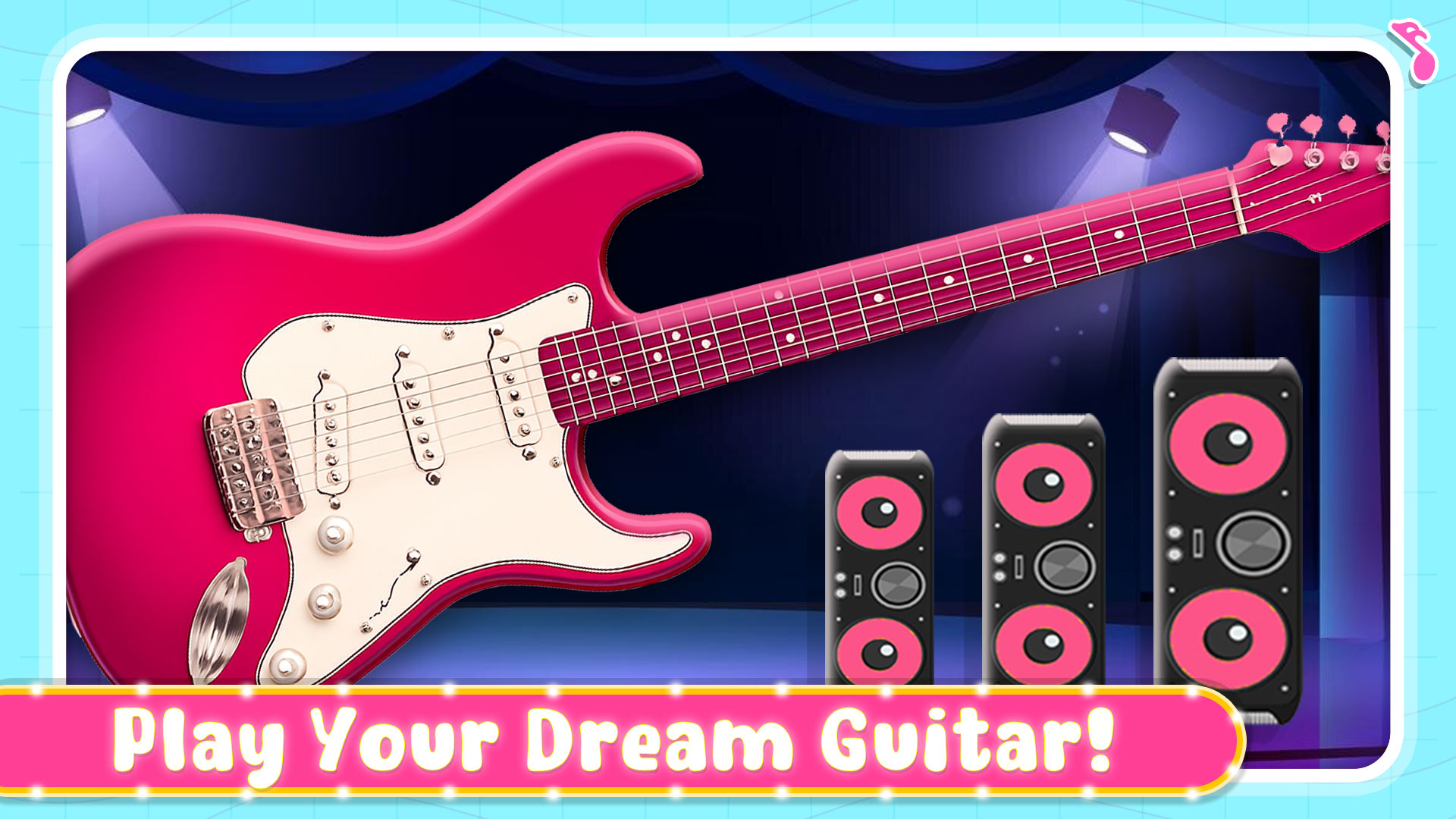اسکرین شات 1 بازی Guitar Girl Rock Band Games