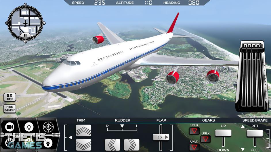 اسکرین شات 1 بازی Flight Simulator 2014 FlyWings