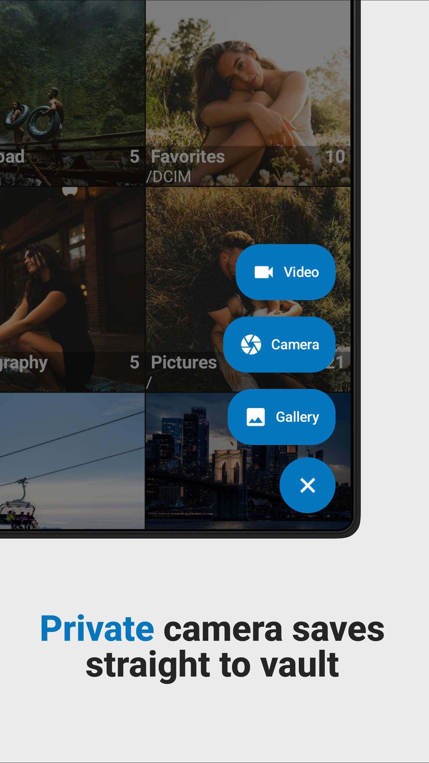 اسکرین شات 5 برنامه Vaulty : Photo Vault & Hide