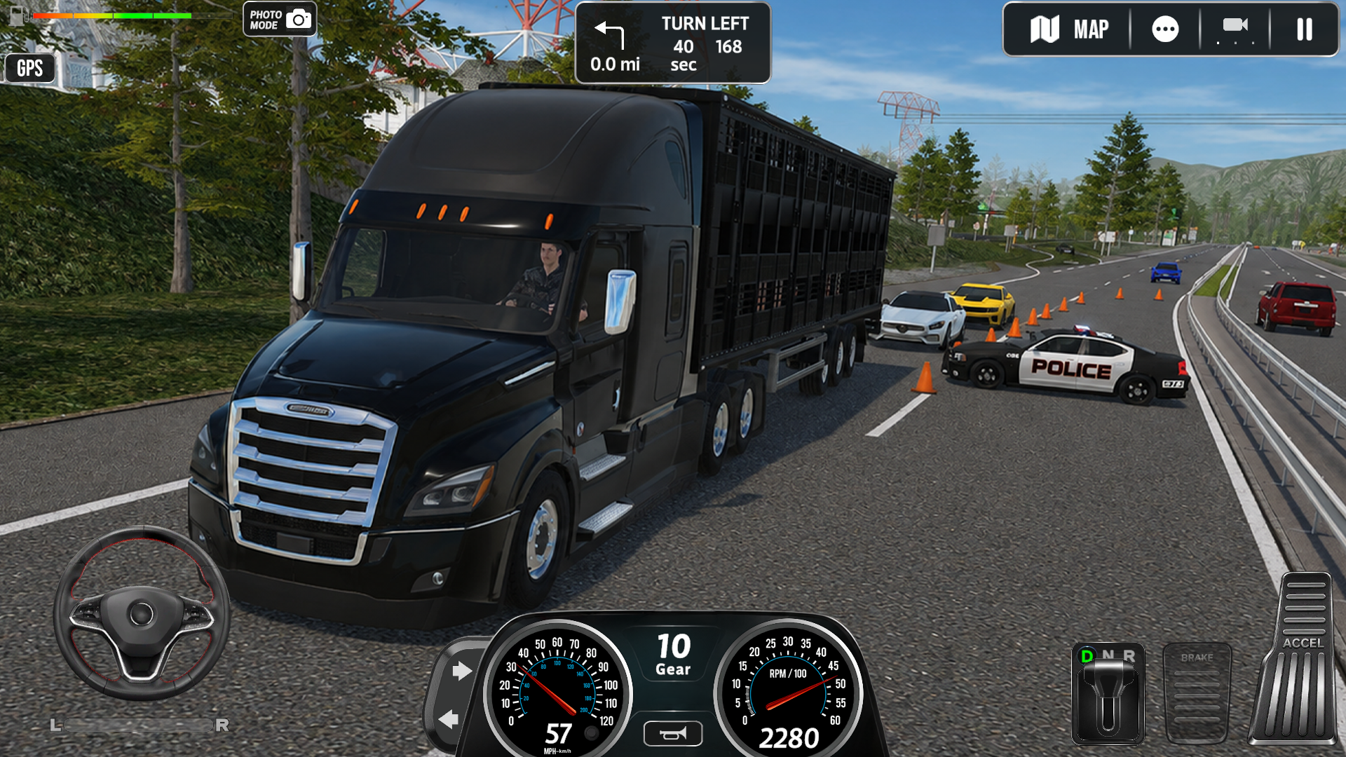 اسکرین شات 2 بازی Truck Simulator THUNDERSTRUCK