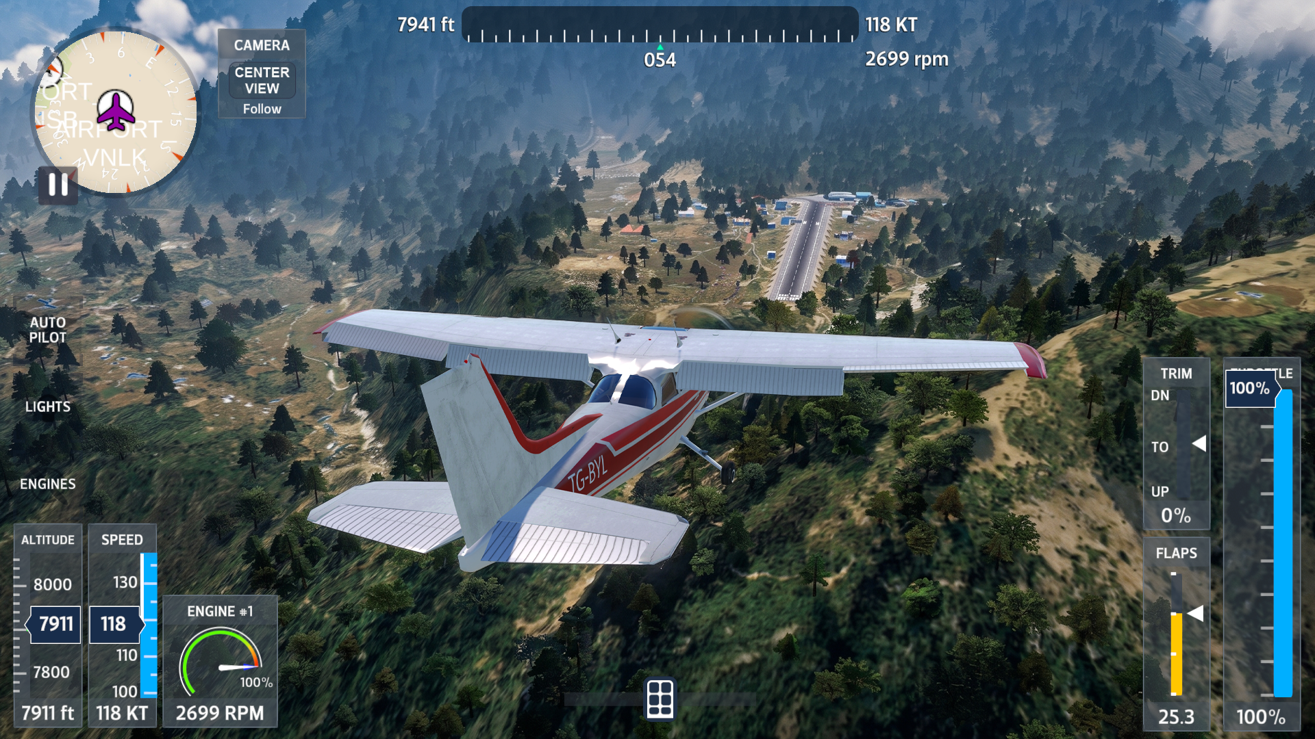 اسکرین شات 3 بازی FlyWings 2026 Flight Simulator