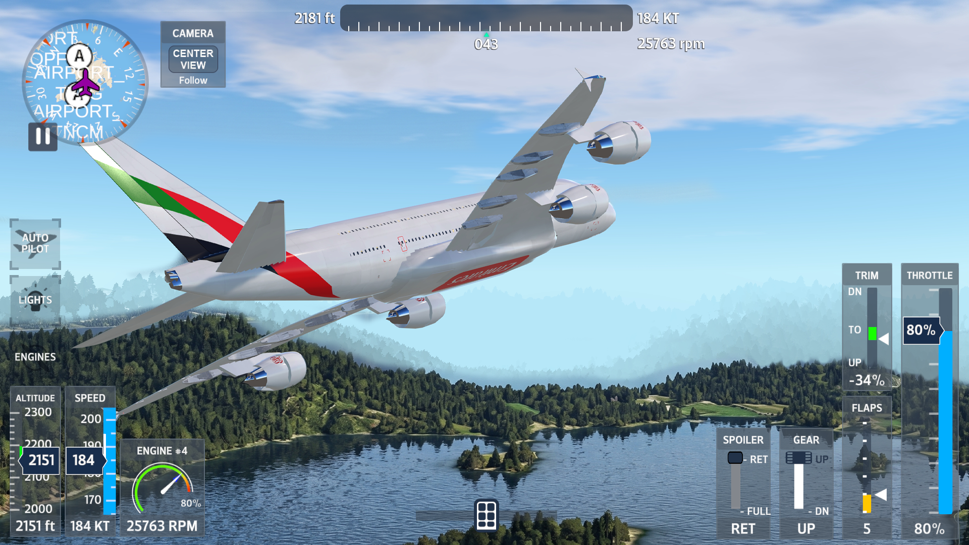 اسکرین شات 1 بازی FlyWings 2026 Flight Simulator