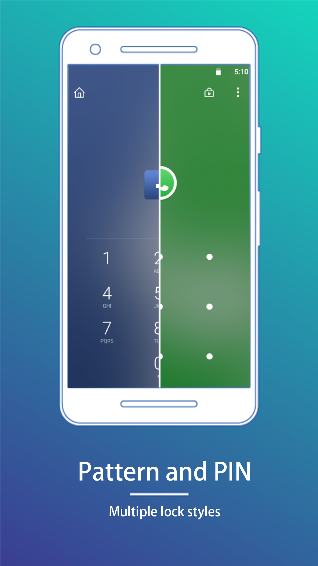 اسکرین شات 5 برنامه Smart AppLock: Privacy Protect