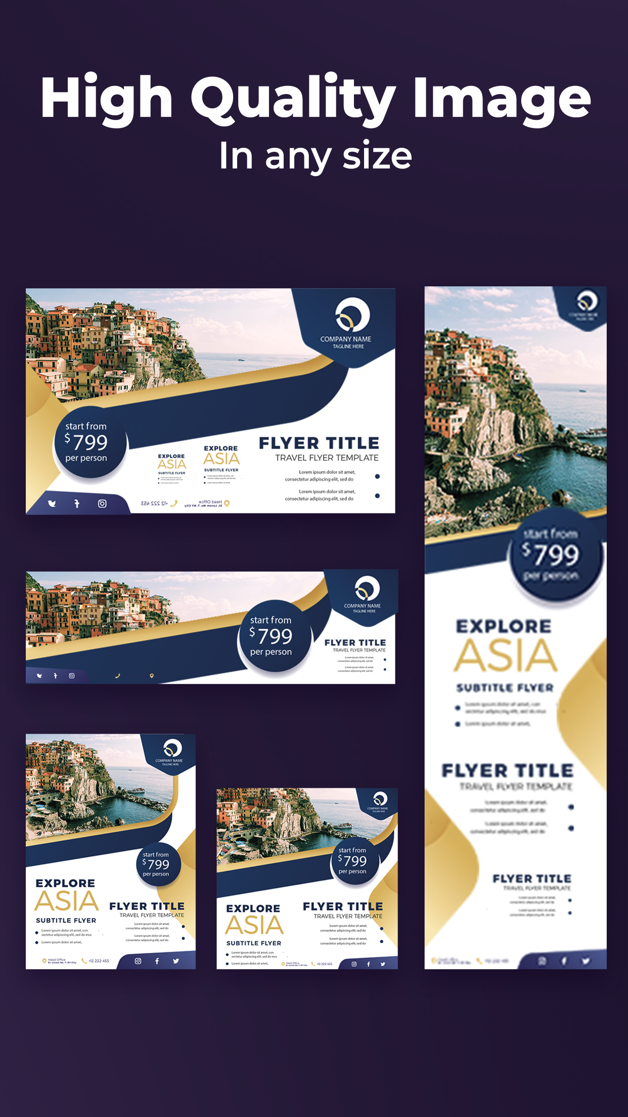 اسکرین شات 8 برنامه AI Poster Maker - Flyer Maker