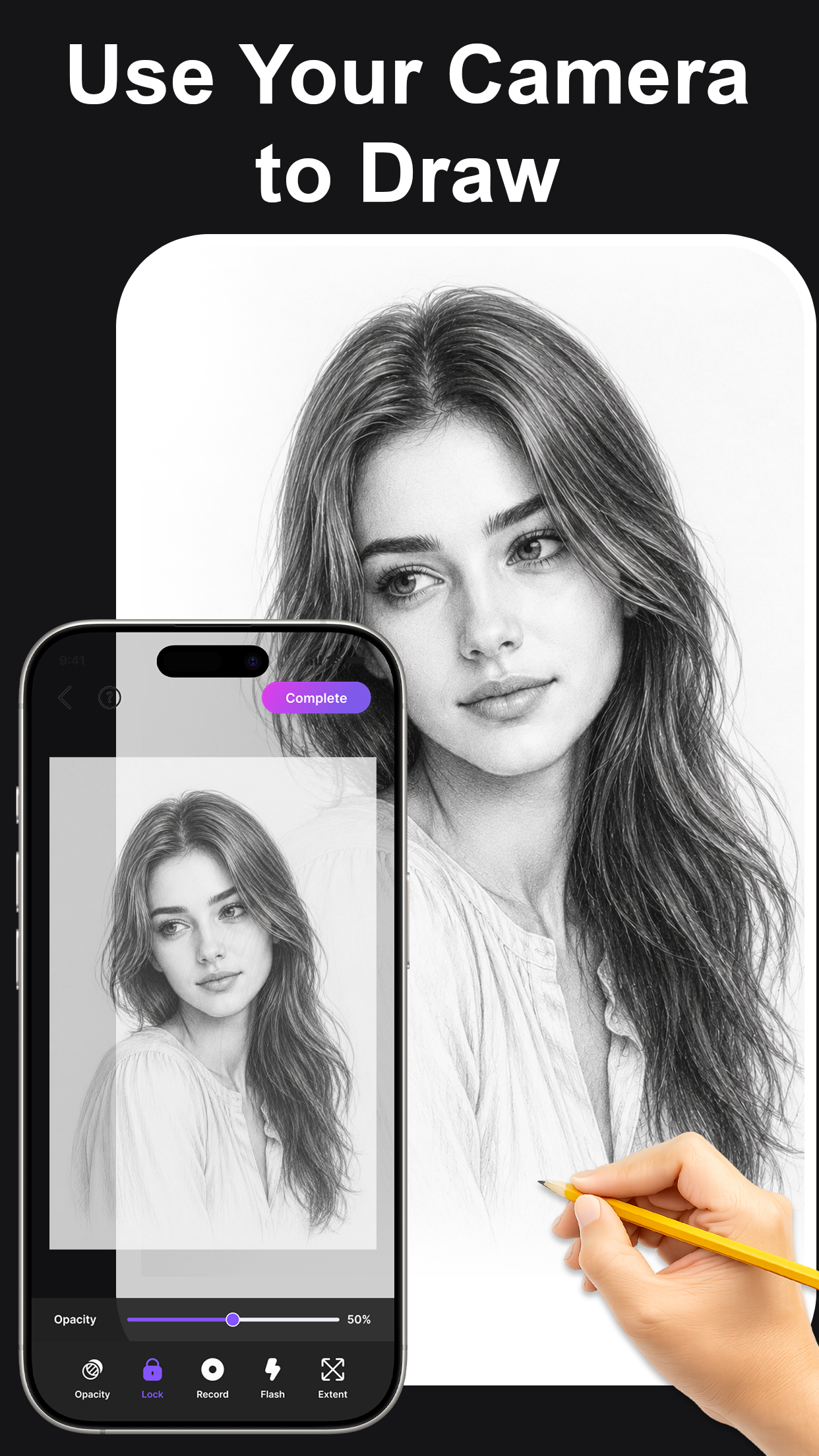 اسکرین شات 4 برنامه SketchMe - Sketch Photo Editor