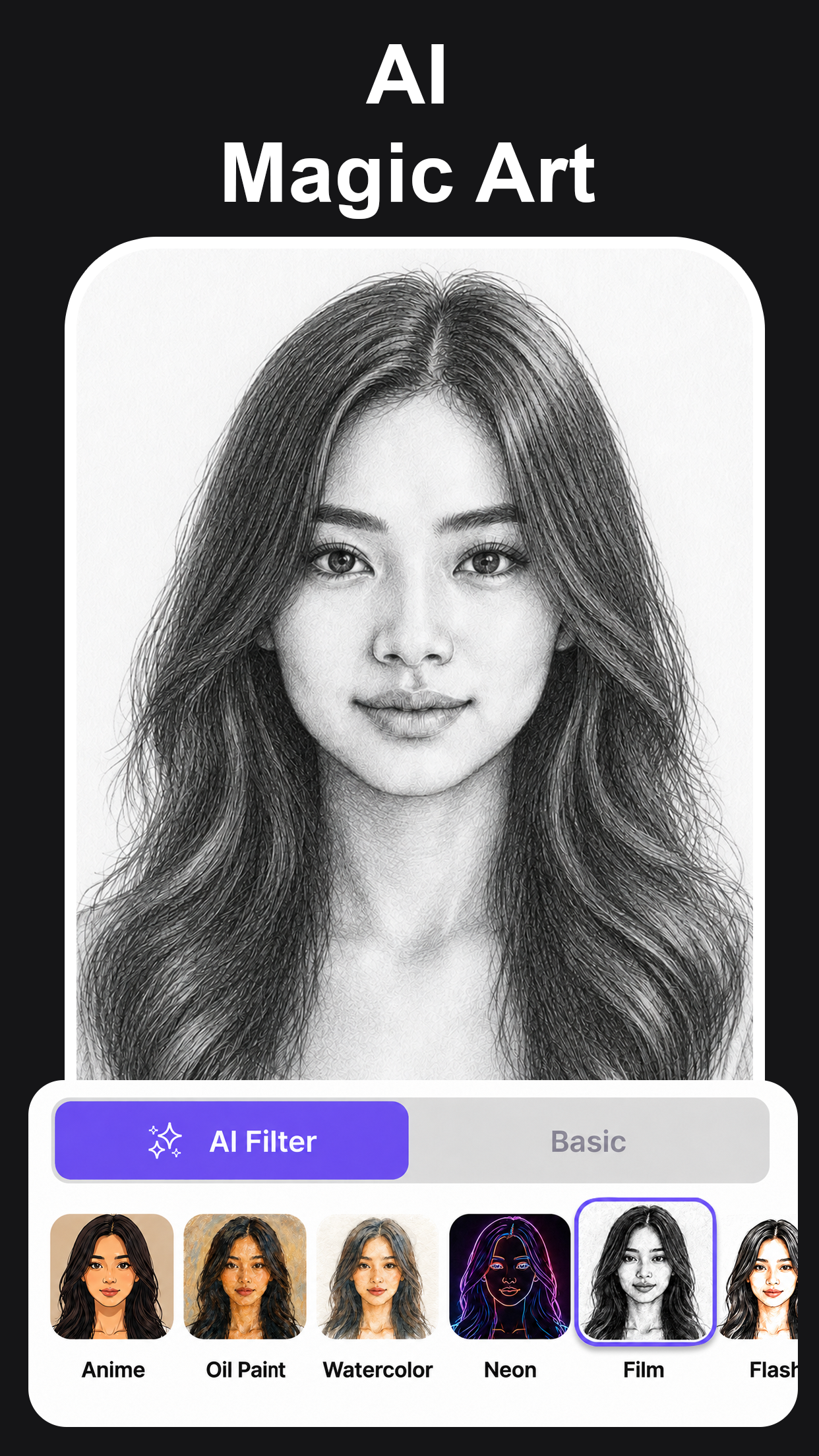 اسکرین شات 3 برنامه SketchMe - Sketch Photo Editor