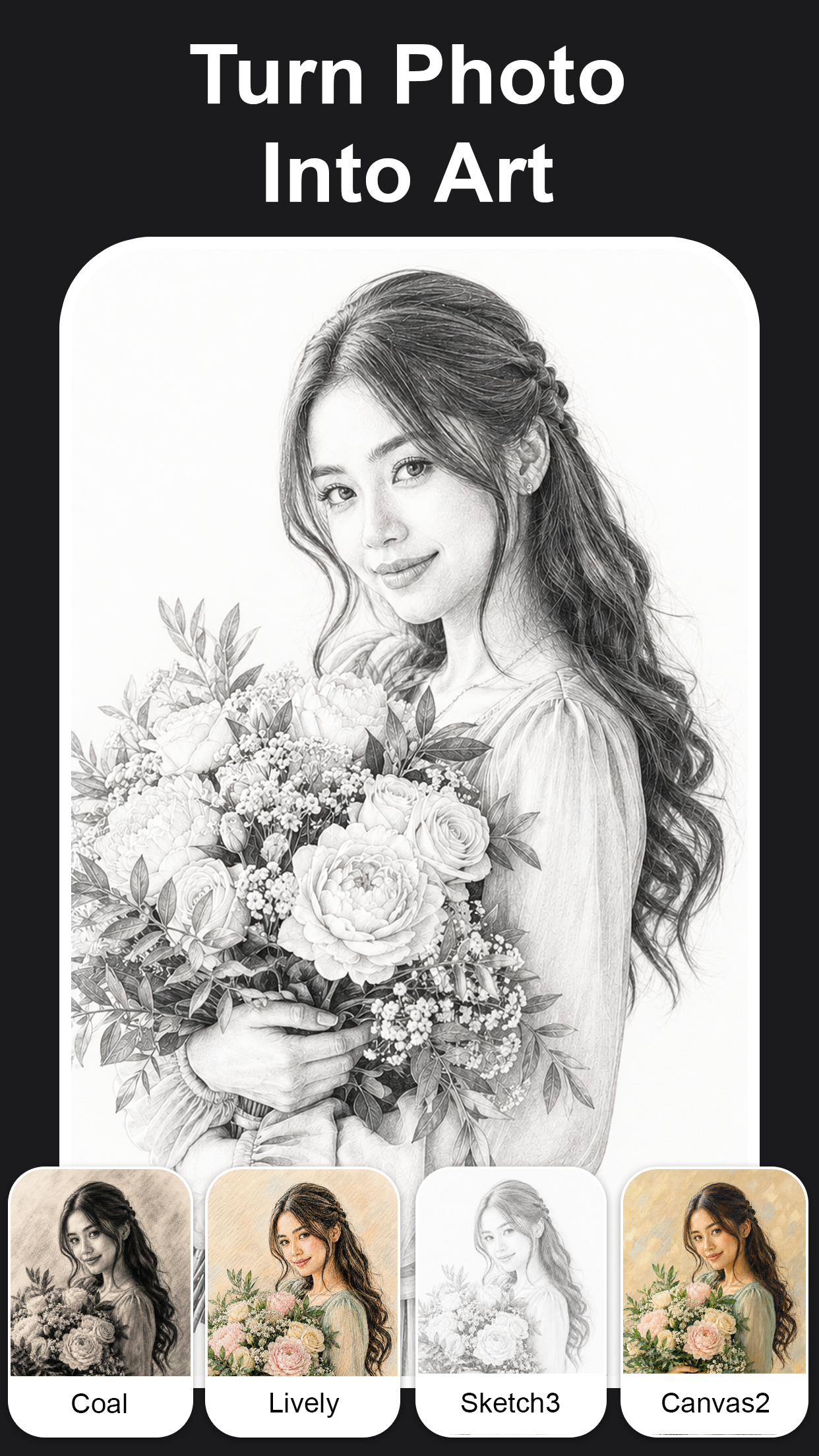 اسکرین شات 5 برنامه SketchMe - Sketch Photo Editor