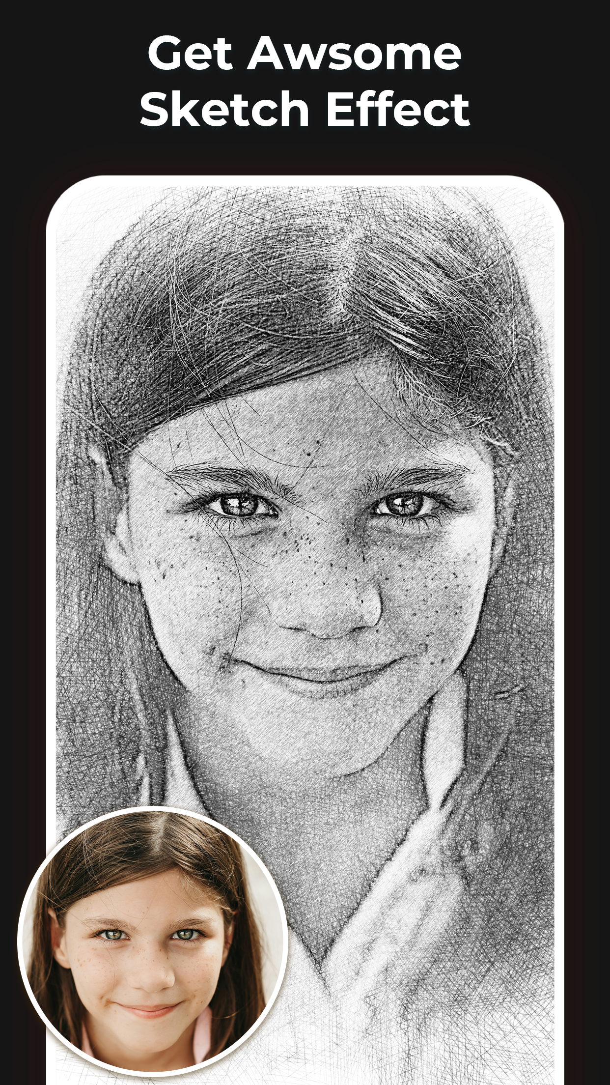 اسکرین شات 4 برنامه Pencil Sketch Photo Editor