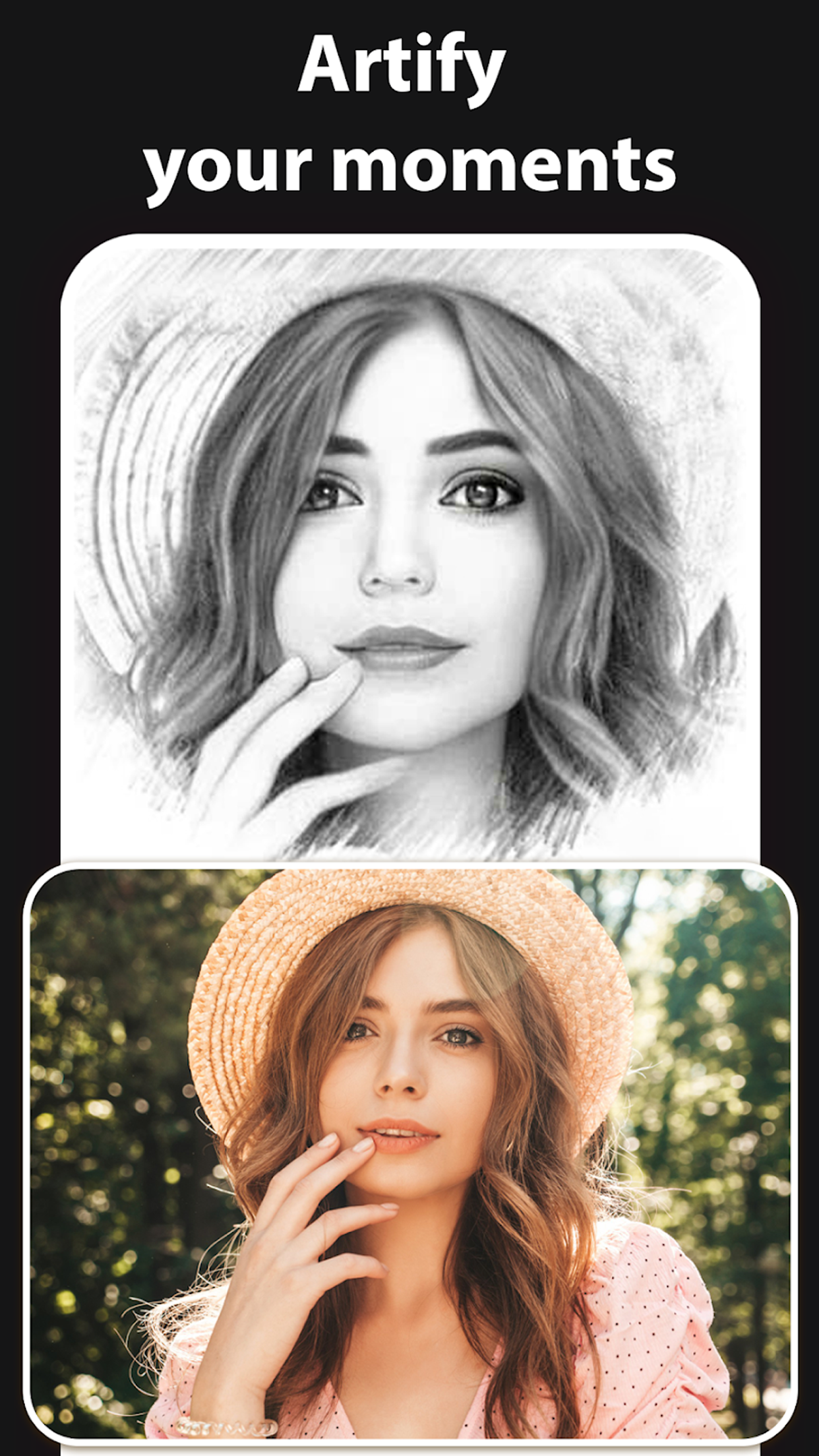 اسکرین شات 6 برنامه SketchMe - Sketch Photo Editor