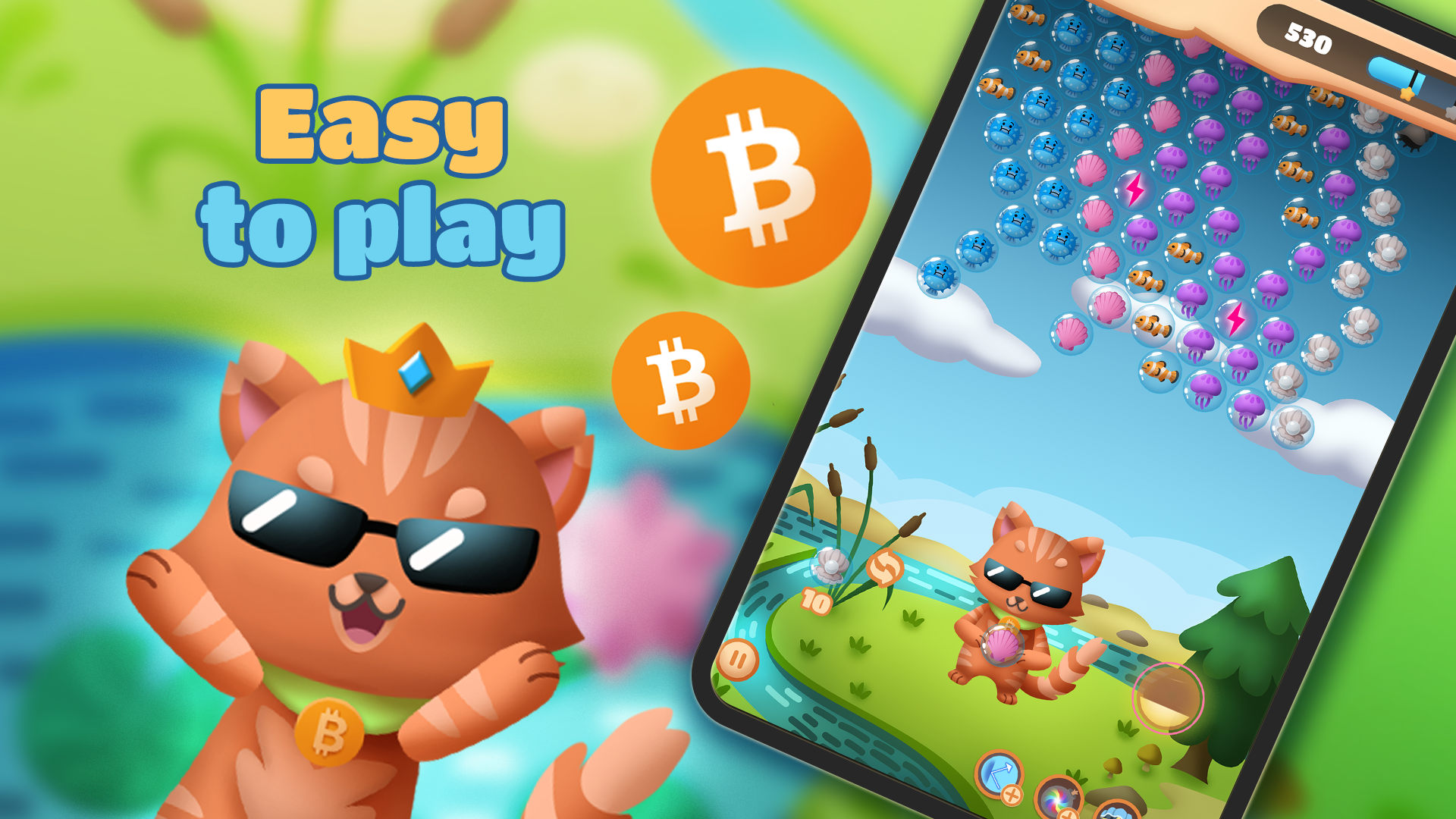 اسکرین شات 2 بازی Bitcoin Bay: Earn Real Bitcoin
