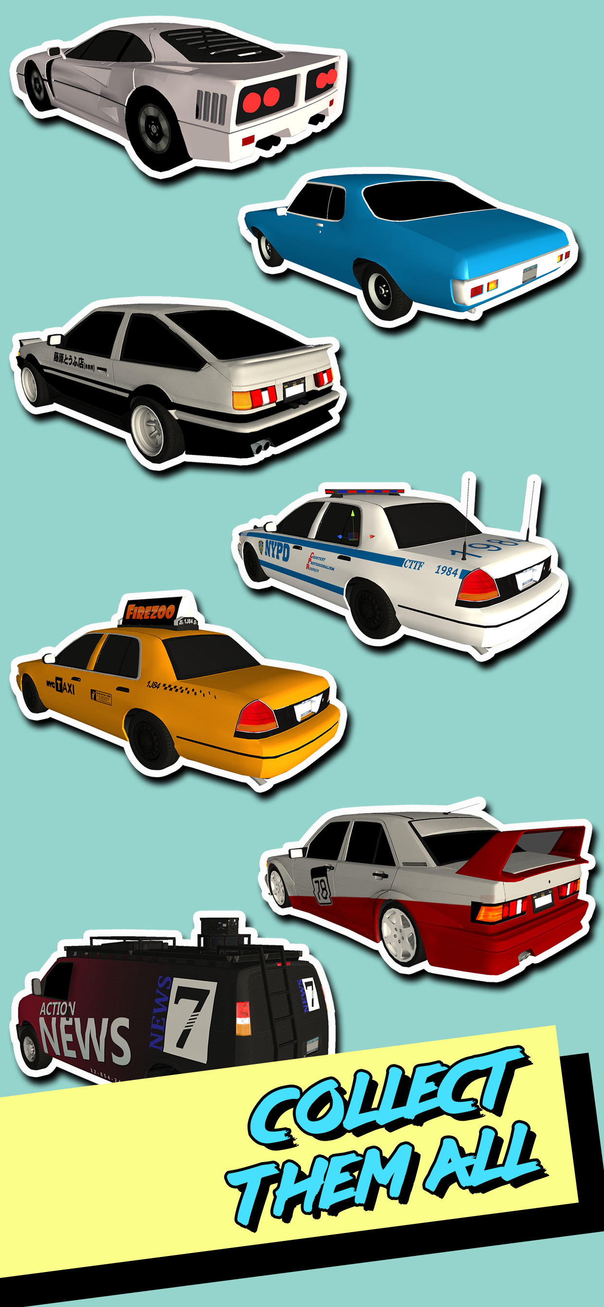 اسکرین شات 7 بازی Turbo 84 - Retro Arcade Racing