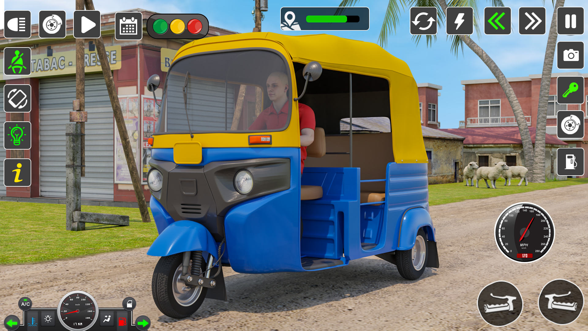 اسکرین شات 2 بازی Tuk Tuk Auto Rickshaw Driver3d
