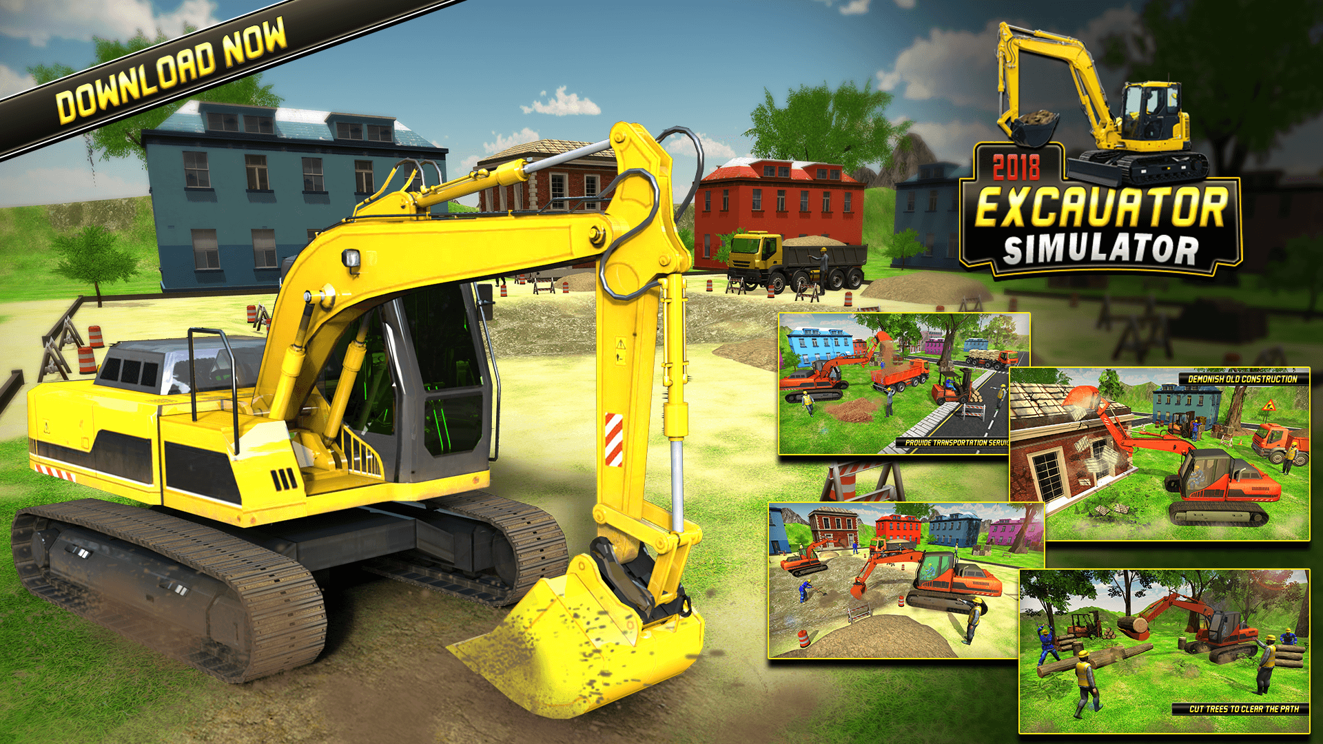 اسکرین شات 5 بازی Heavy Excavator Simulator Game