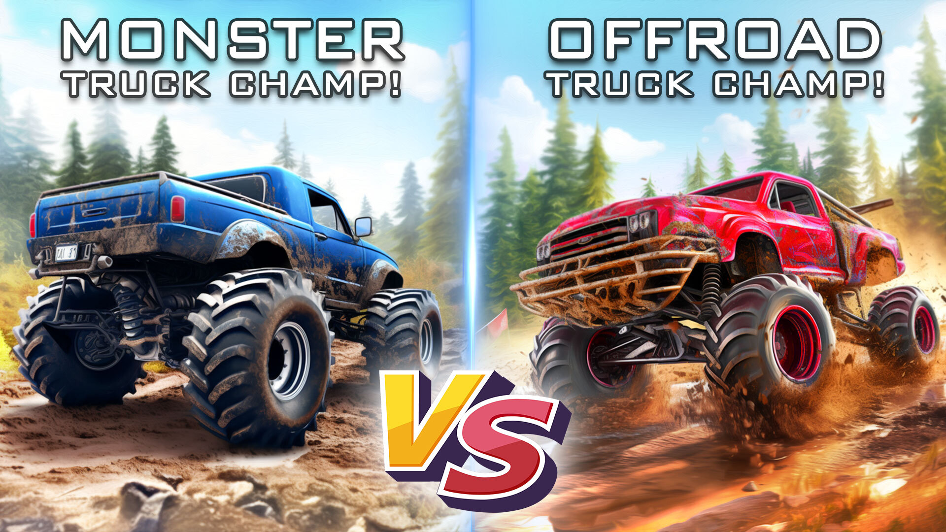 اسکرین شات 1 بازی Monster Truck Stunt -Car Crash