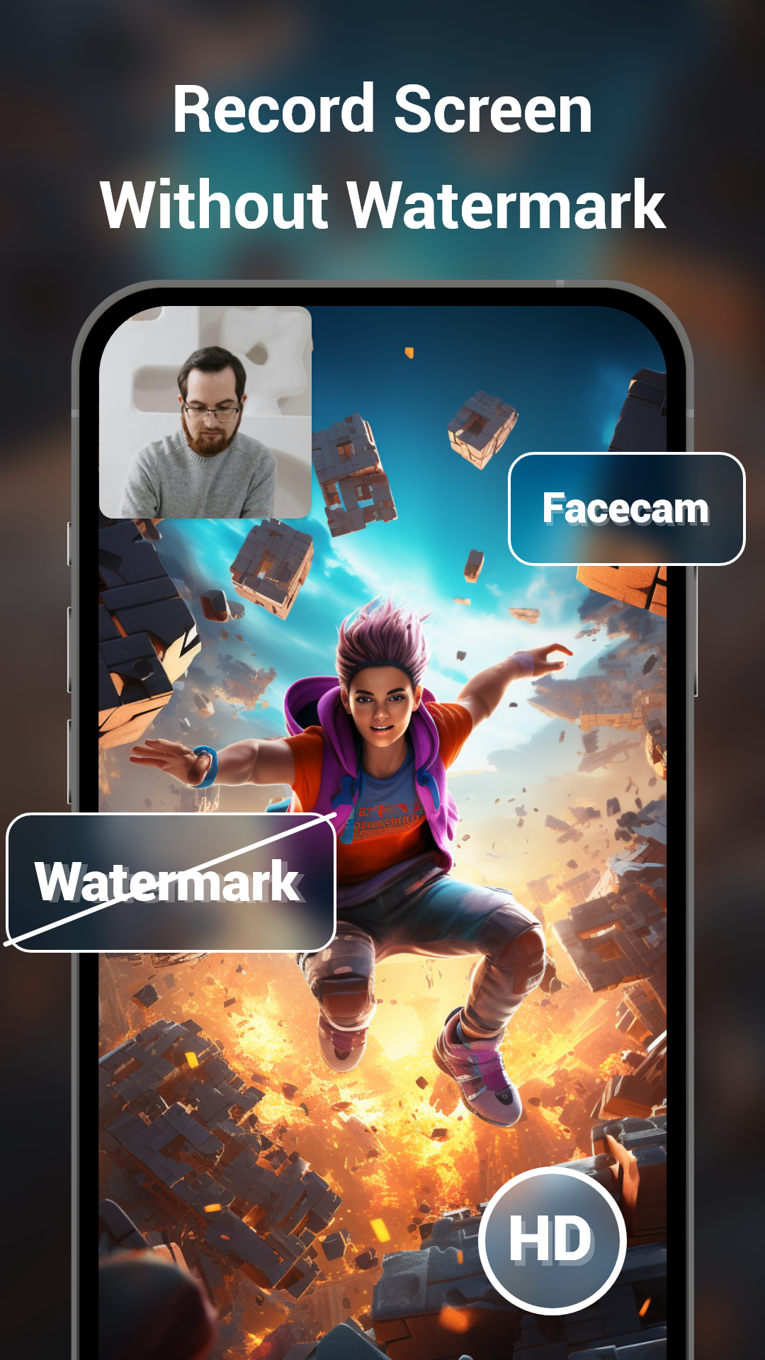 اسکرین شات 2 برنامه Screen Recorder Video Recorder