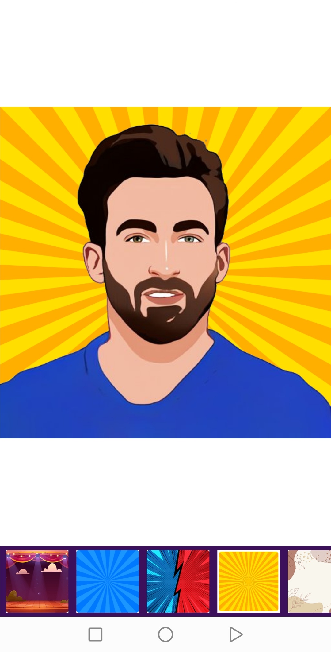 اسکرین شات 3 برنامه تبدیل عکس به تصویر کارتونی