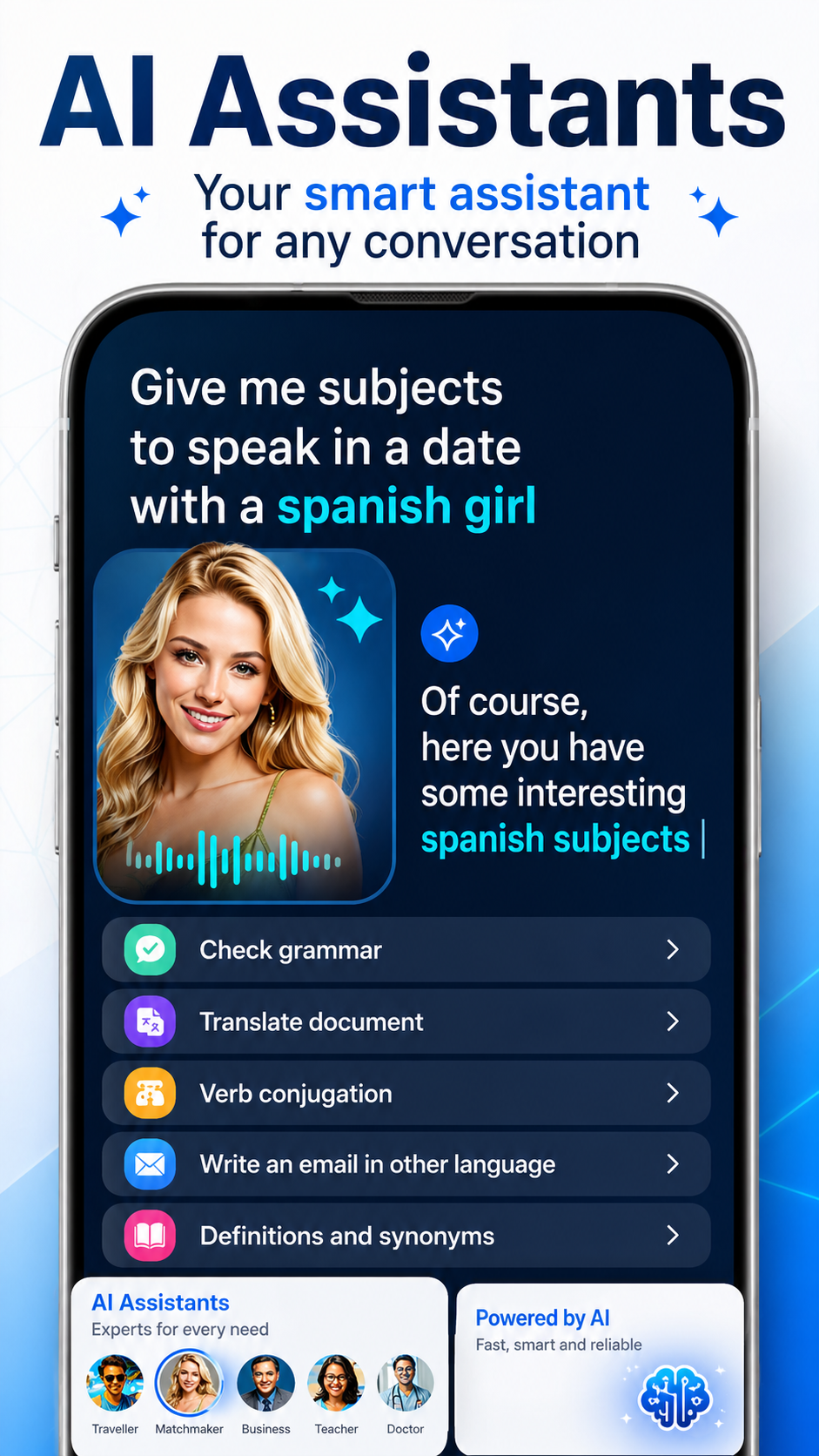 اسکرین شات 2 برنامه AI Translate Voice Translator