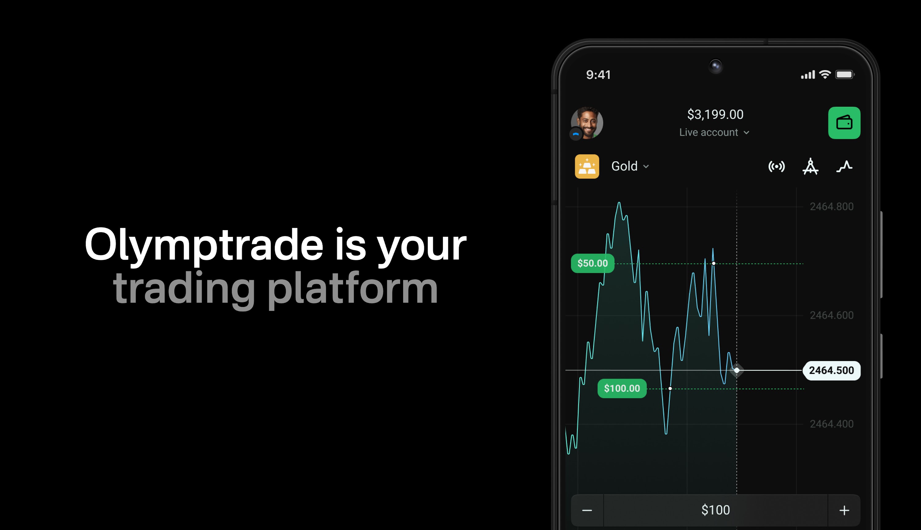 اسکرین شات 2 برنامه Olymptrade – Trading online